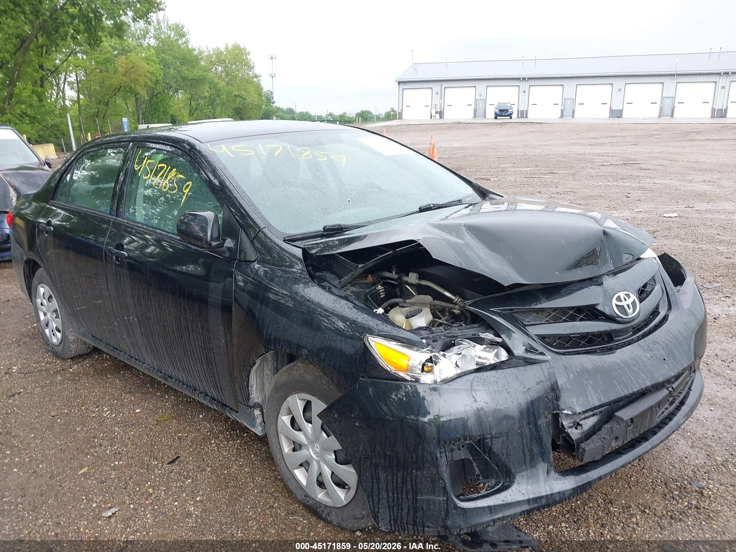 2011 Toyota Corolla Le Black vin: 2T1BU4EE1BC646939