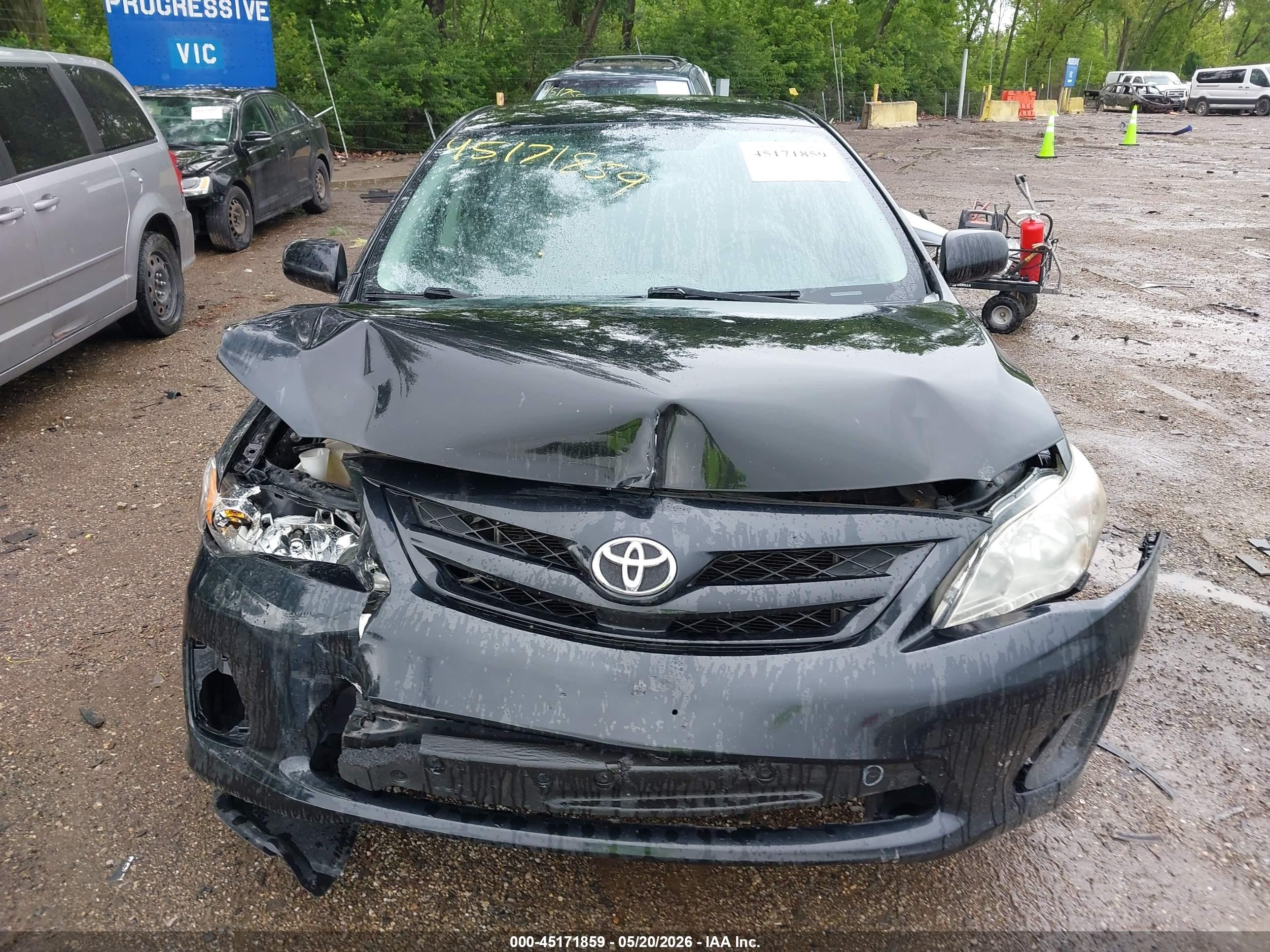 2011 Toyota Corolla Le Black vin: 2T1BU4EE1BC646939