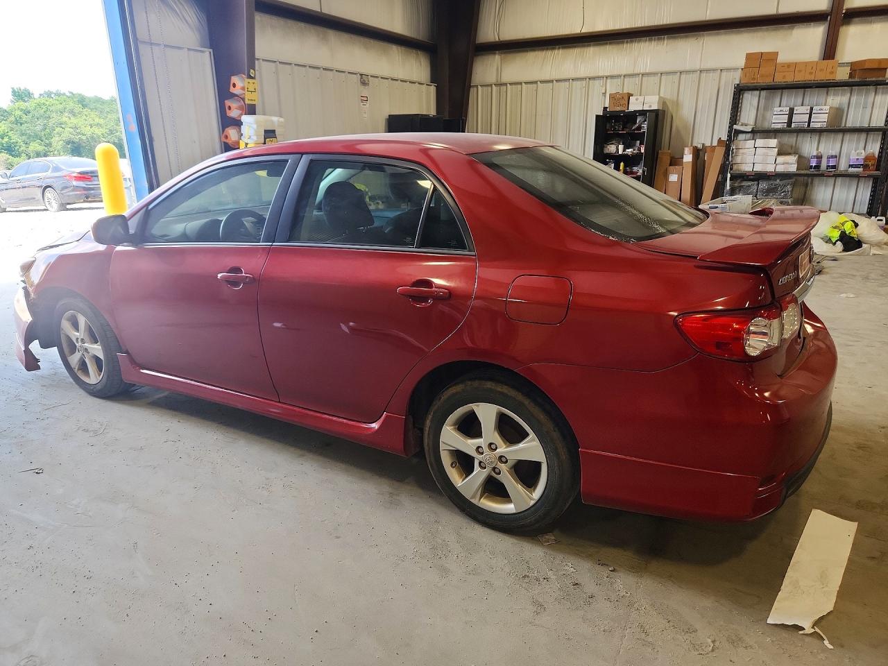 2011 Toyota Corolla S Red vin: 2T1BU4EE1BC652871