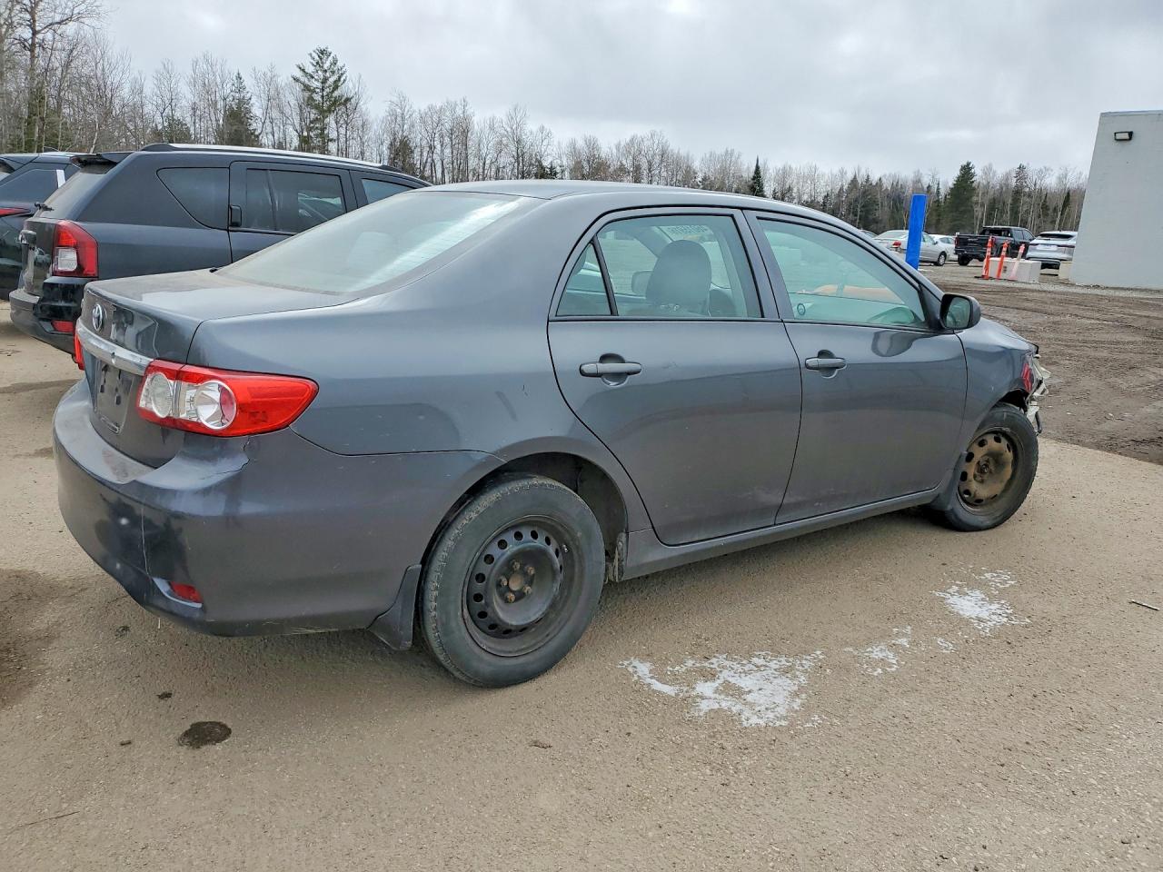 2011 Toyota Corolla Ce 4dr Gray vin: 2T1BU4EE1BC670013