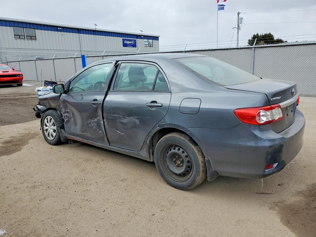 2011 Toyota Corolla Ce 4dr Gray vin: 2T1BU4EE1BC670013