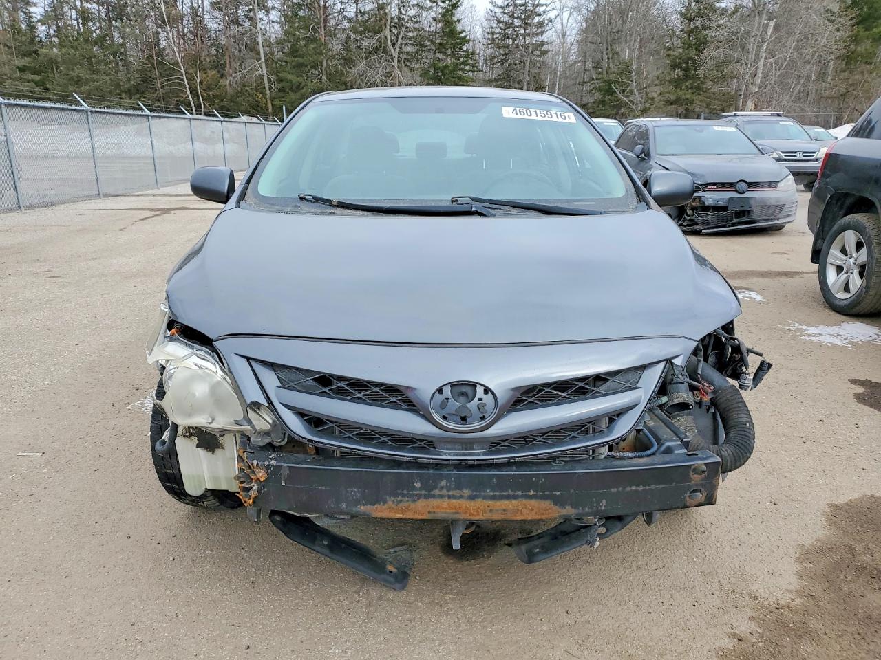 2011 Toyota Corolla Ce 4dr Gray vin: 2T1BU4EE1BC670013