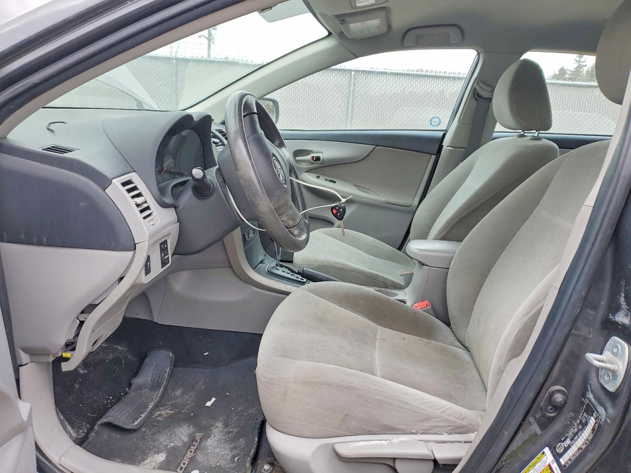 2011 Toyota Corolla Ce 4dr Gray vin: 2T1BU4EE1BC670013