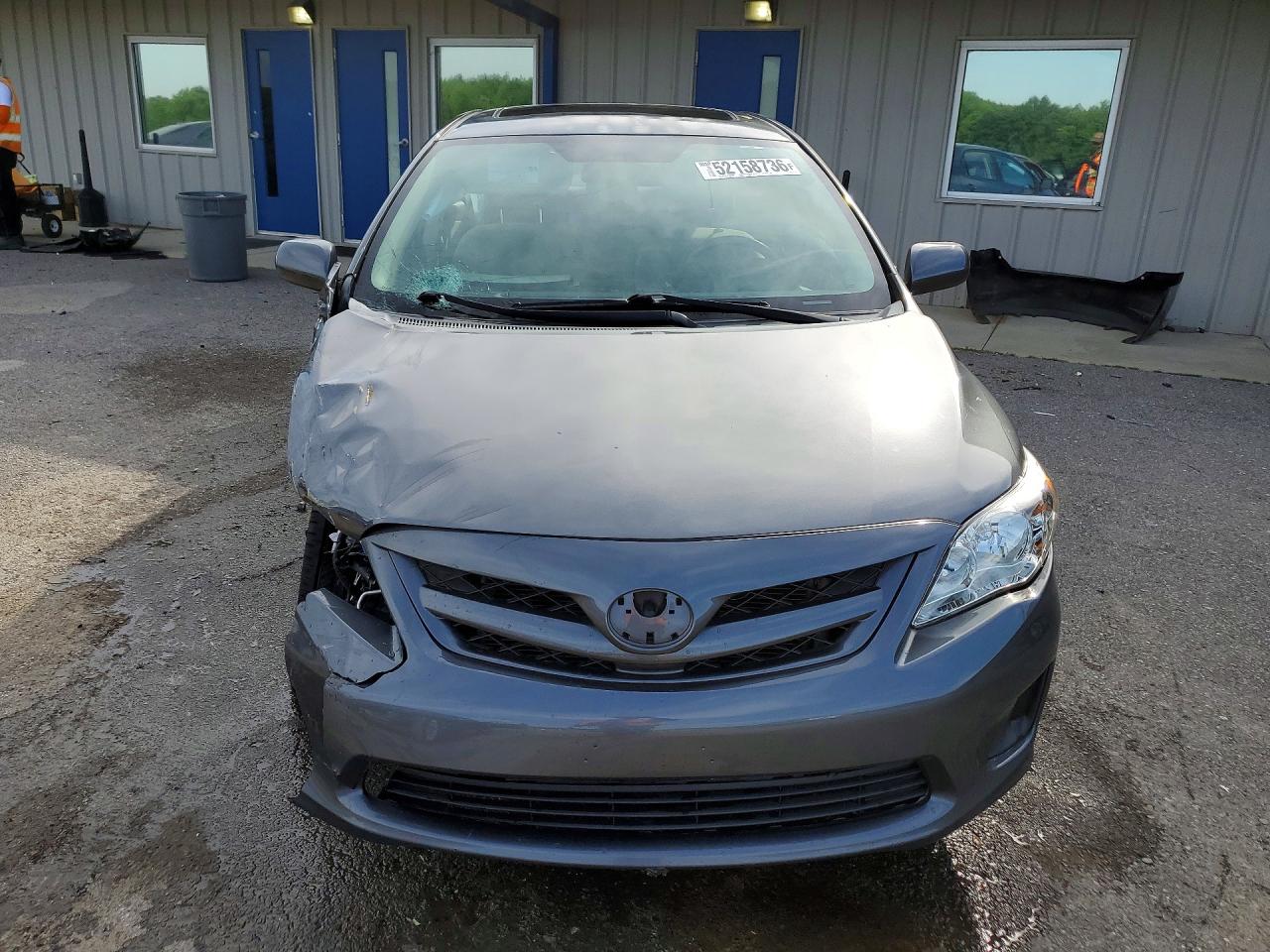 2011 Toyota Corolla Le Gray vin: 2T1BU4EE1BC677348