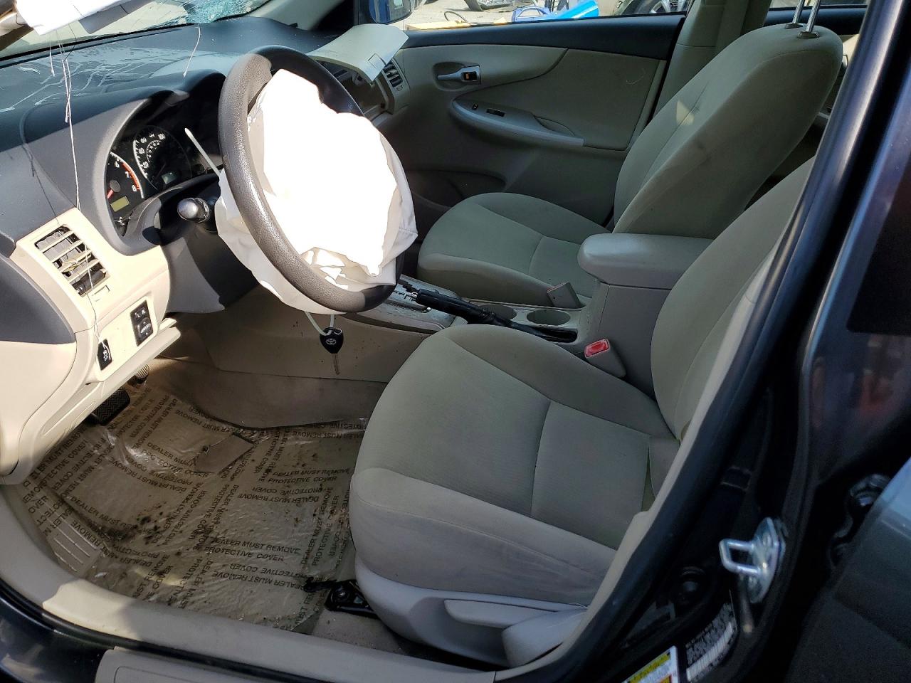 2011 Toyota Corolla Le Gray vin: 2T1BU4EE1BC677348