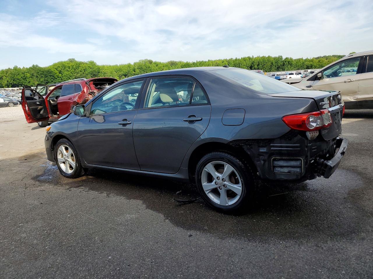 2011 Toyota Corolla Le Gray vin: 2T1BU4EE1BC677348