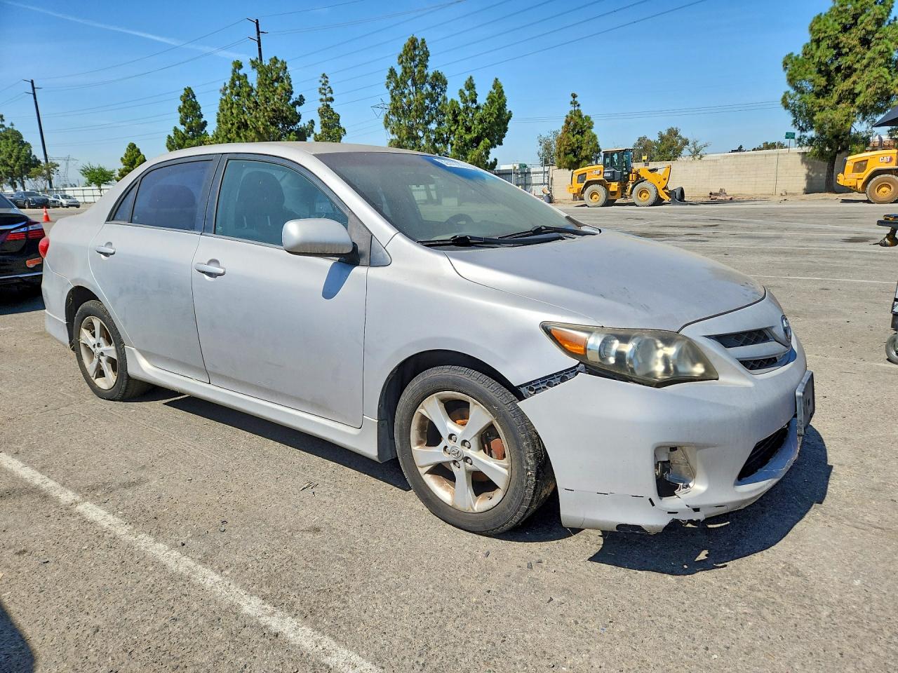 2011 Toyota Corolla S Silver vin: 2T1BU4EE1BC681660