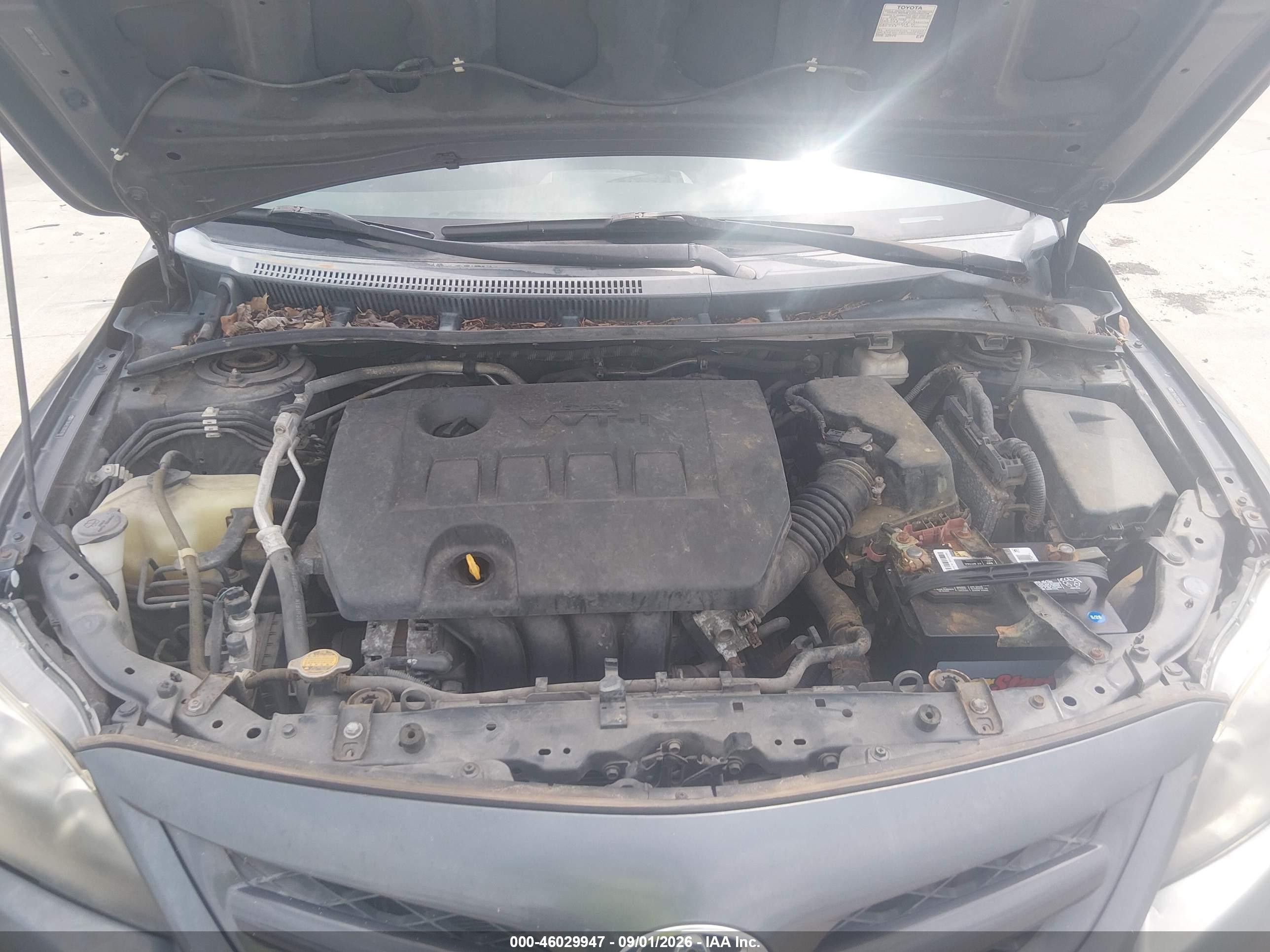 2011 Toyota Corolla S Gray vin: 2T1BU4EE1BC695199