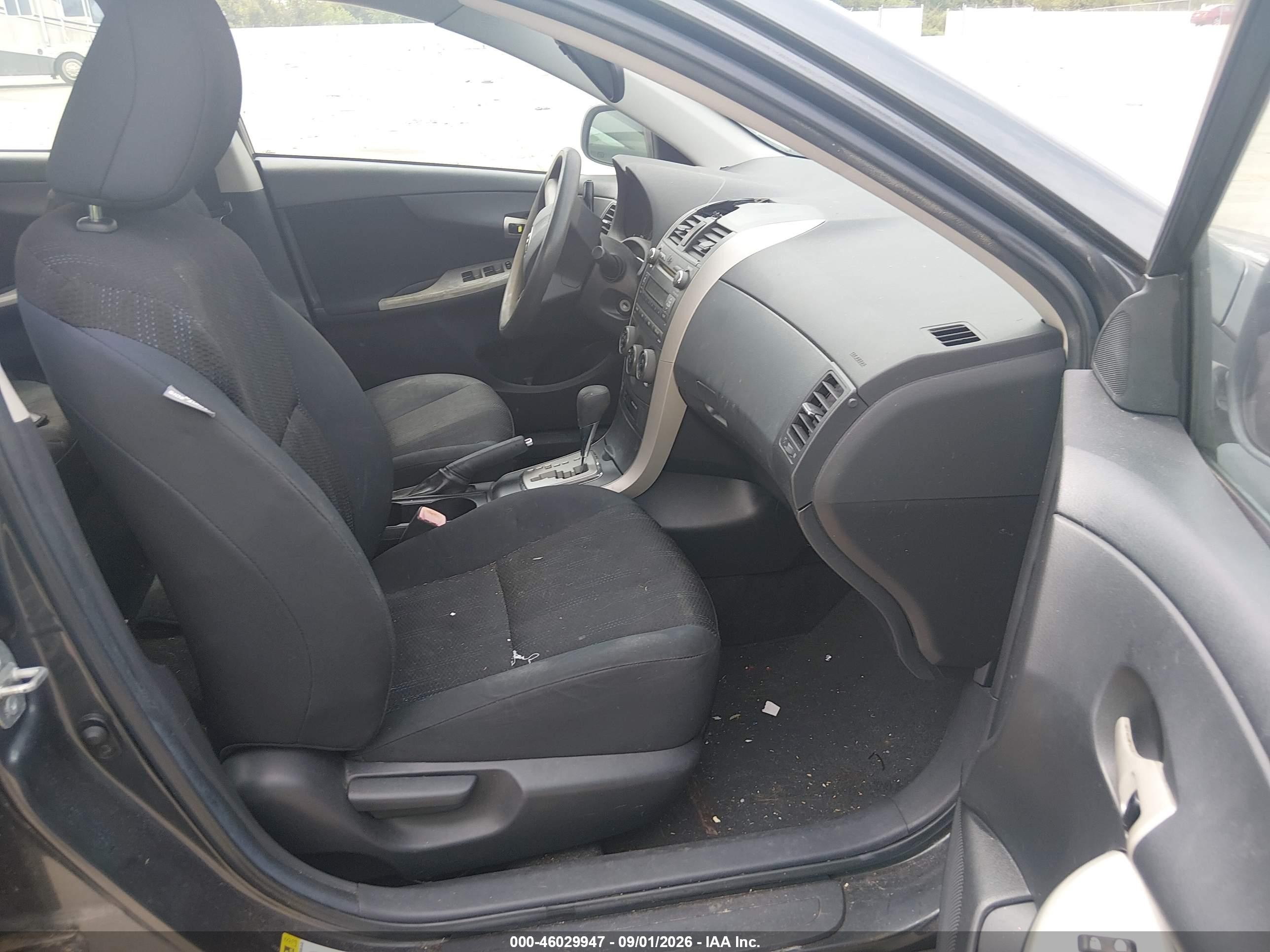 2011 Toyota Corolla S Gray vin: 2T1BU4EE1BC695199