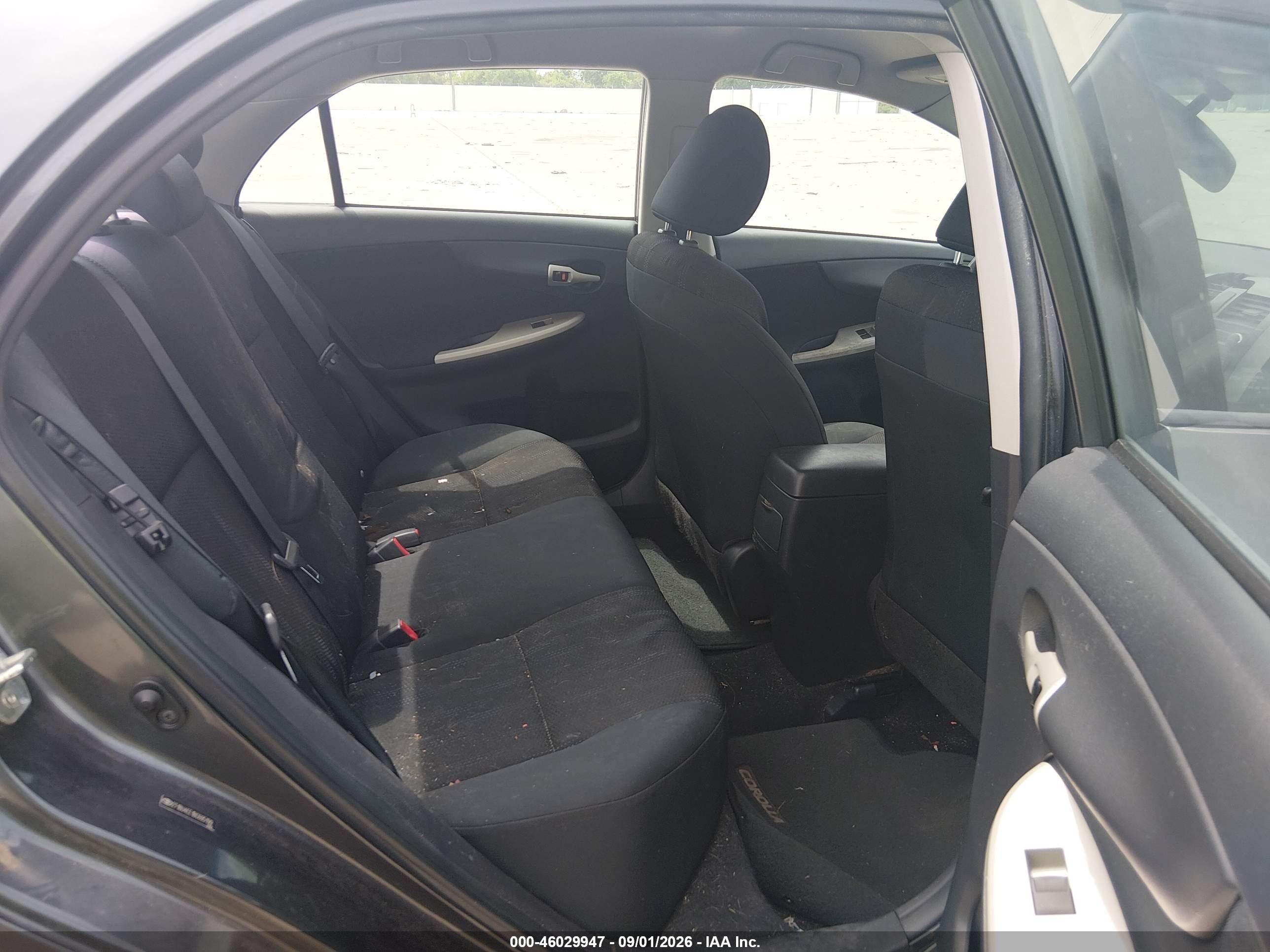 2011 Toyota Corolla S Gray vin: 2T1BU4EE1BC695199
