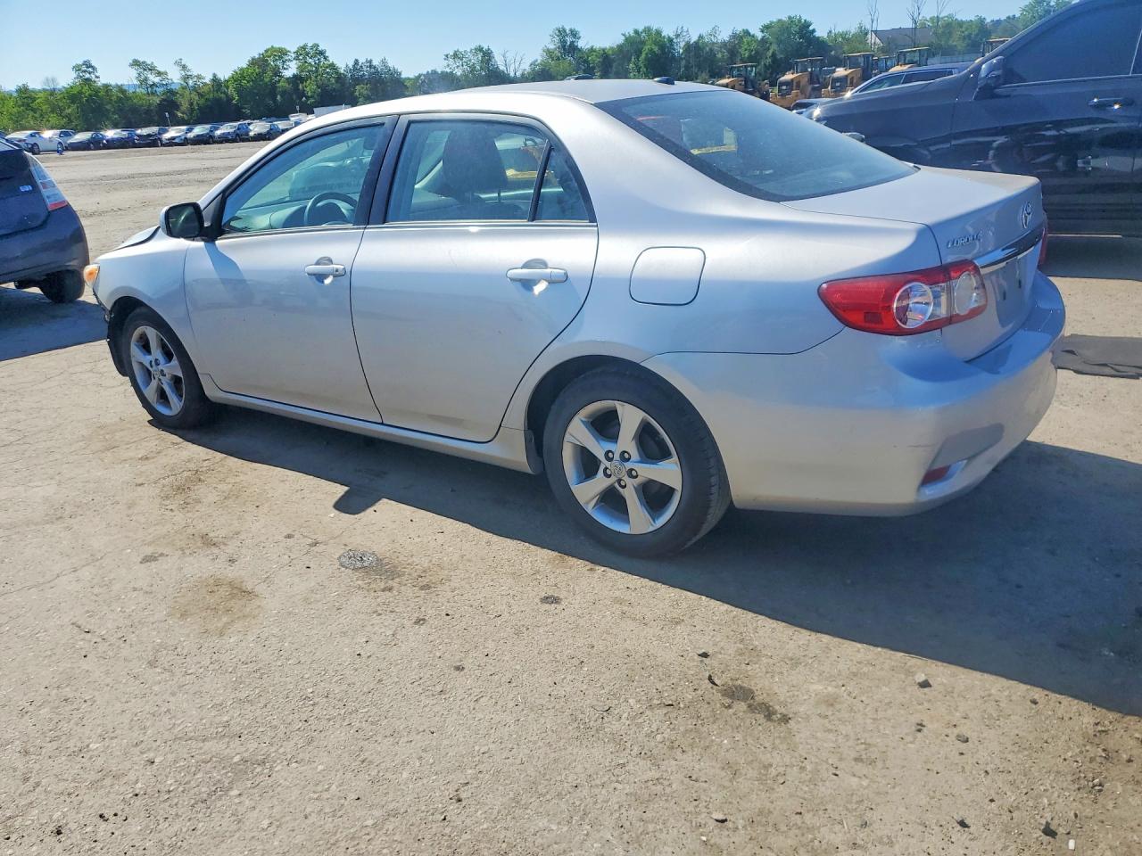 2011 Toyota Corolla Le Серебряный vin: 2T1BU4EE1BC701146