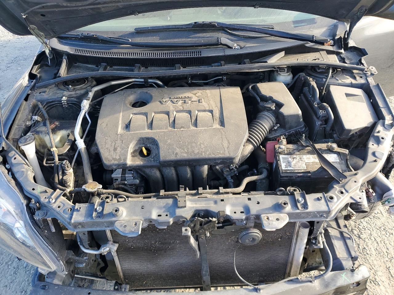 2011 Toyota Corolla S Gray vin: 2T1BU4EE1BC715757