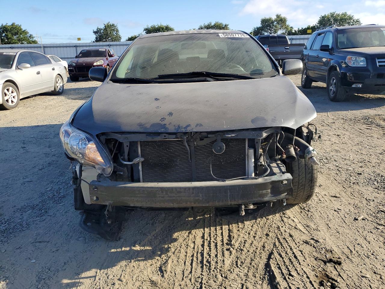 2011 Toyota Corolla S Gray vin: 2T1BU4EE1BC715757