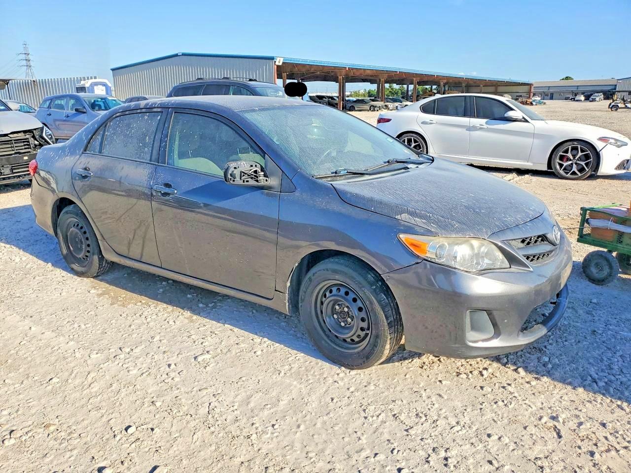 2011 Toyota Corolla Le Gray vin: 2T1BU4EE1BC733515