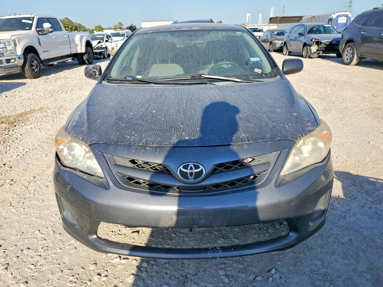 2011 Toyota Corolla Le Gray vin: 2T1BU4EE1BC733515