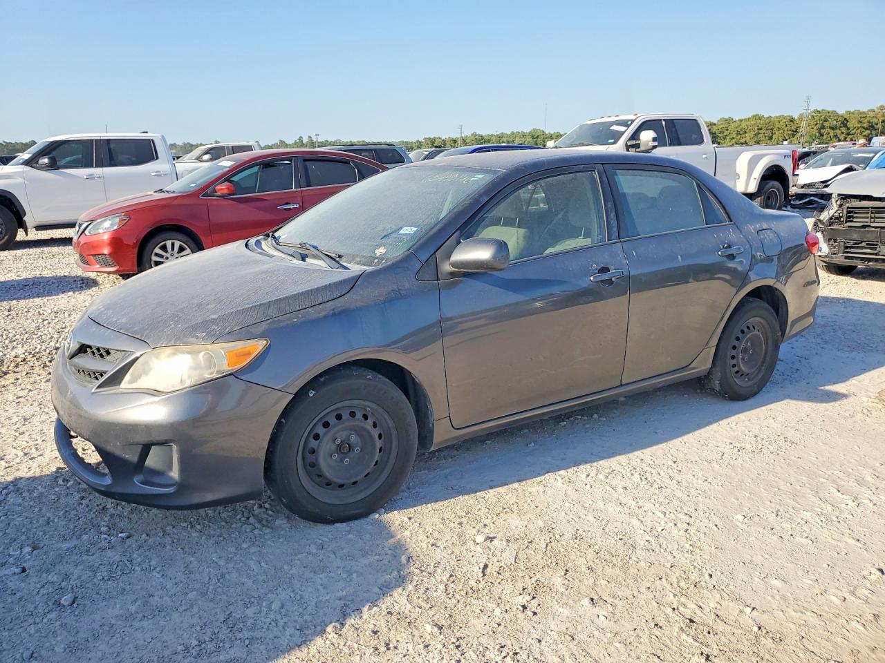 2011 Toyota Corolla Le Gray vin: 2T1BU4EE1BC733515