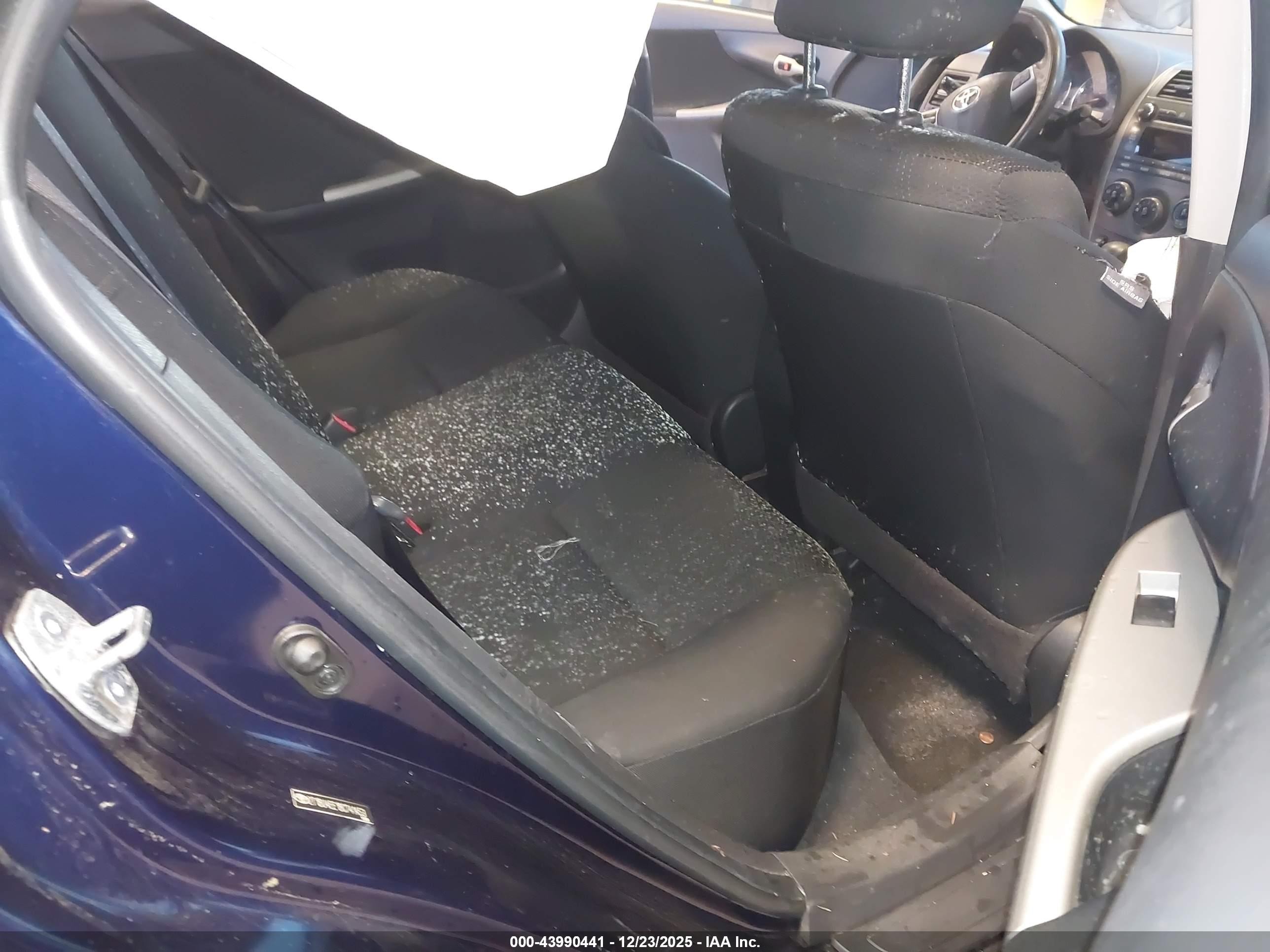 2011 Toyota Corolla S Blue vin: 2T1BU4EE1BC741453