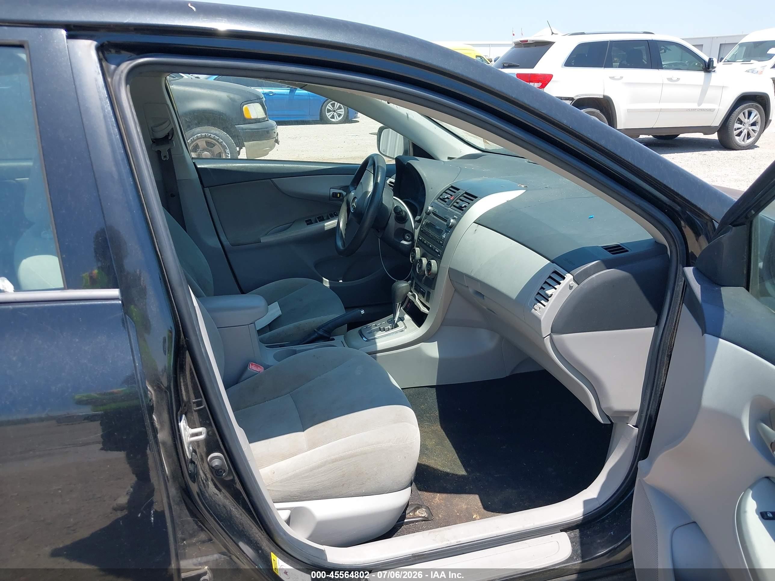 2011 Toyota Corolla Le Black vin: 2T1BU4EE1BC754283