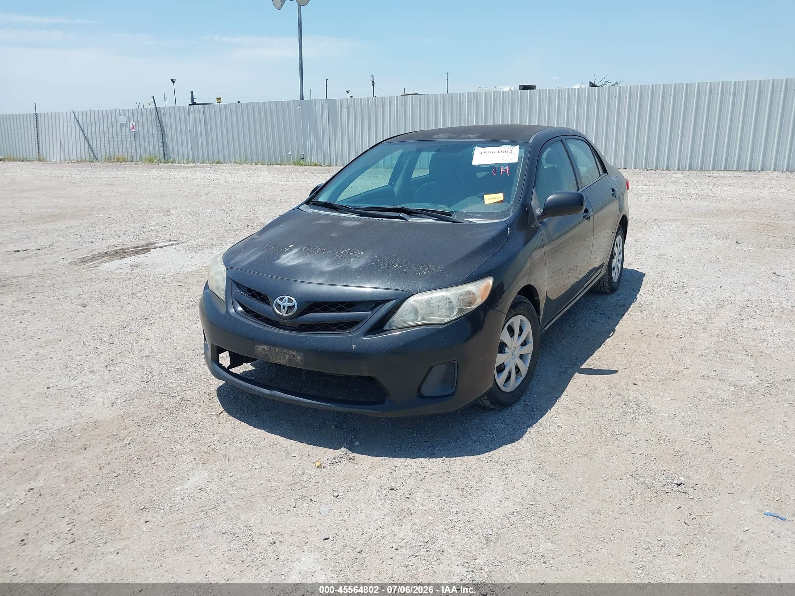 2011 Toyota Corolla Le Black vin: 2T1BU4EE1BC754283