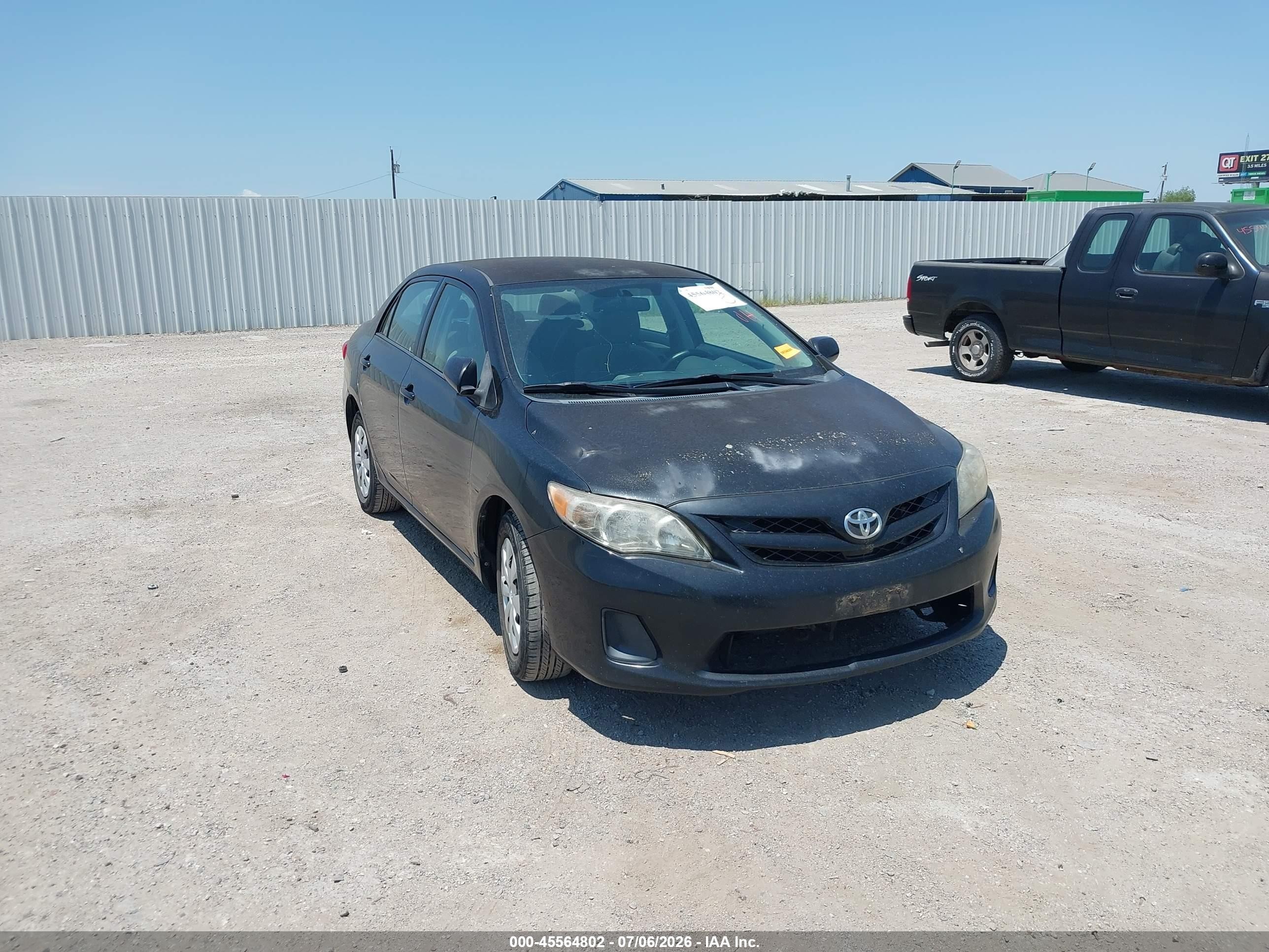 2011 Toyota Corolla Le Black vin: 2T1BU4EE1BC754283