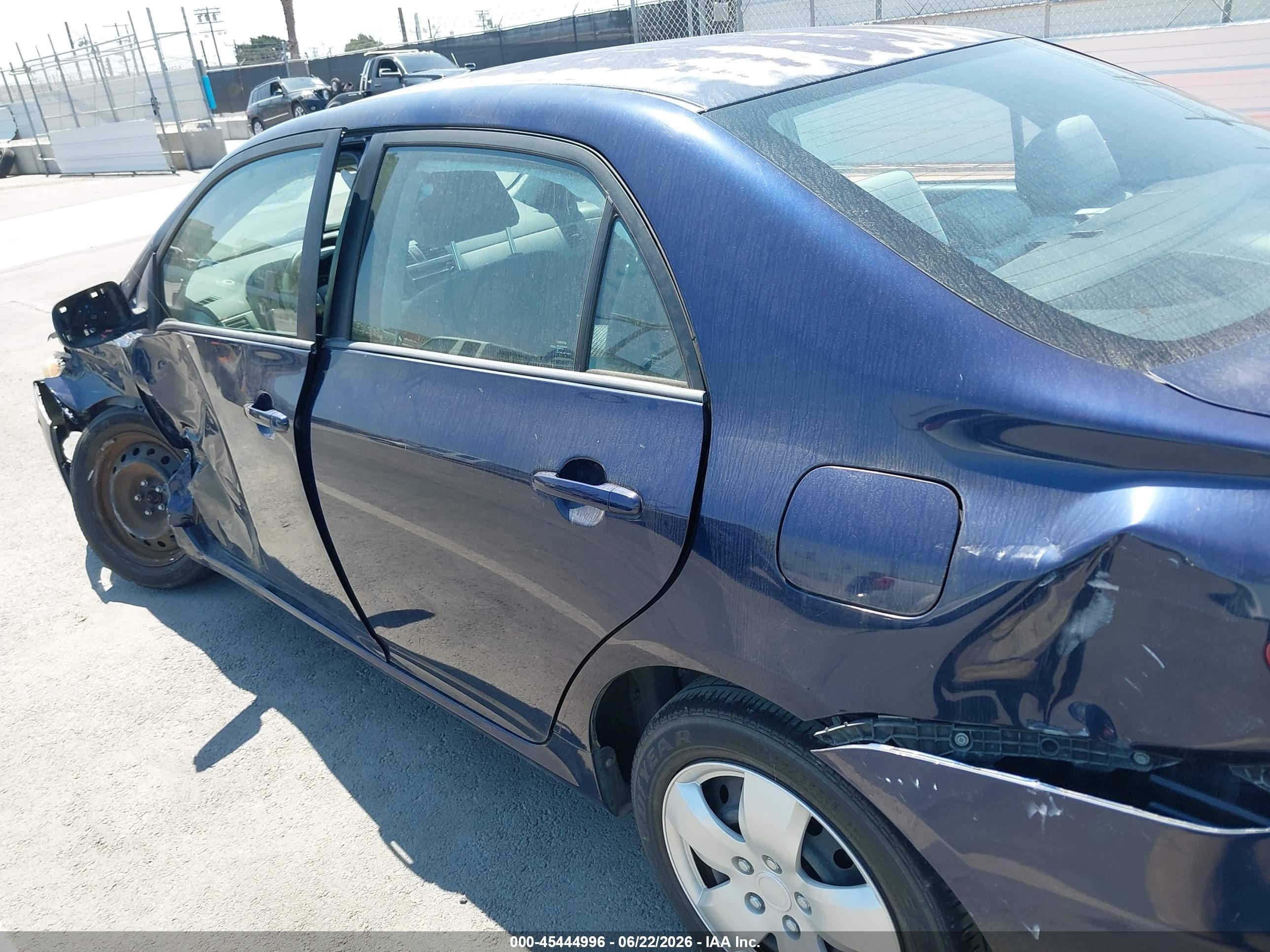 2012 Toyota Corolla Le Blue vin: 2T1BU4EE1CC765768