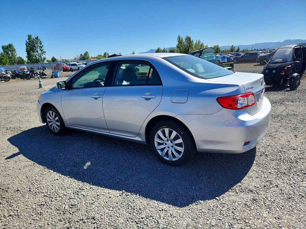 2012 Toyota Corolla Le Серебряный vin: 2T1BU4EE1CC767018