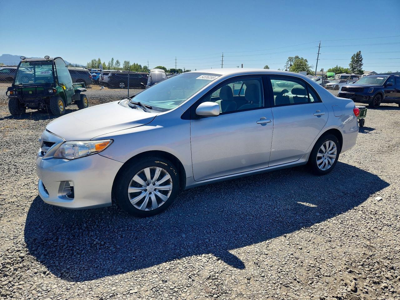 2012 Toyota Corolla Le Серебряный vin: 2T1BU4EE1CC767018