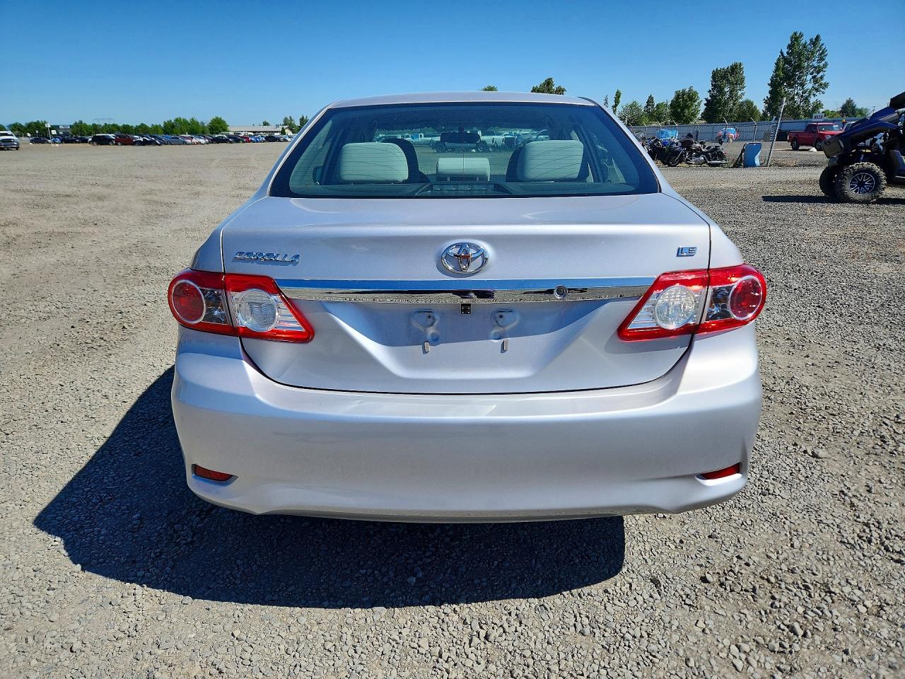 2012 Toyota Corolla Le Серебряный vin: 2T1BU4EE1CC767018