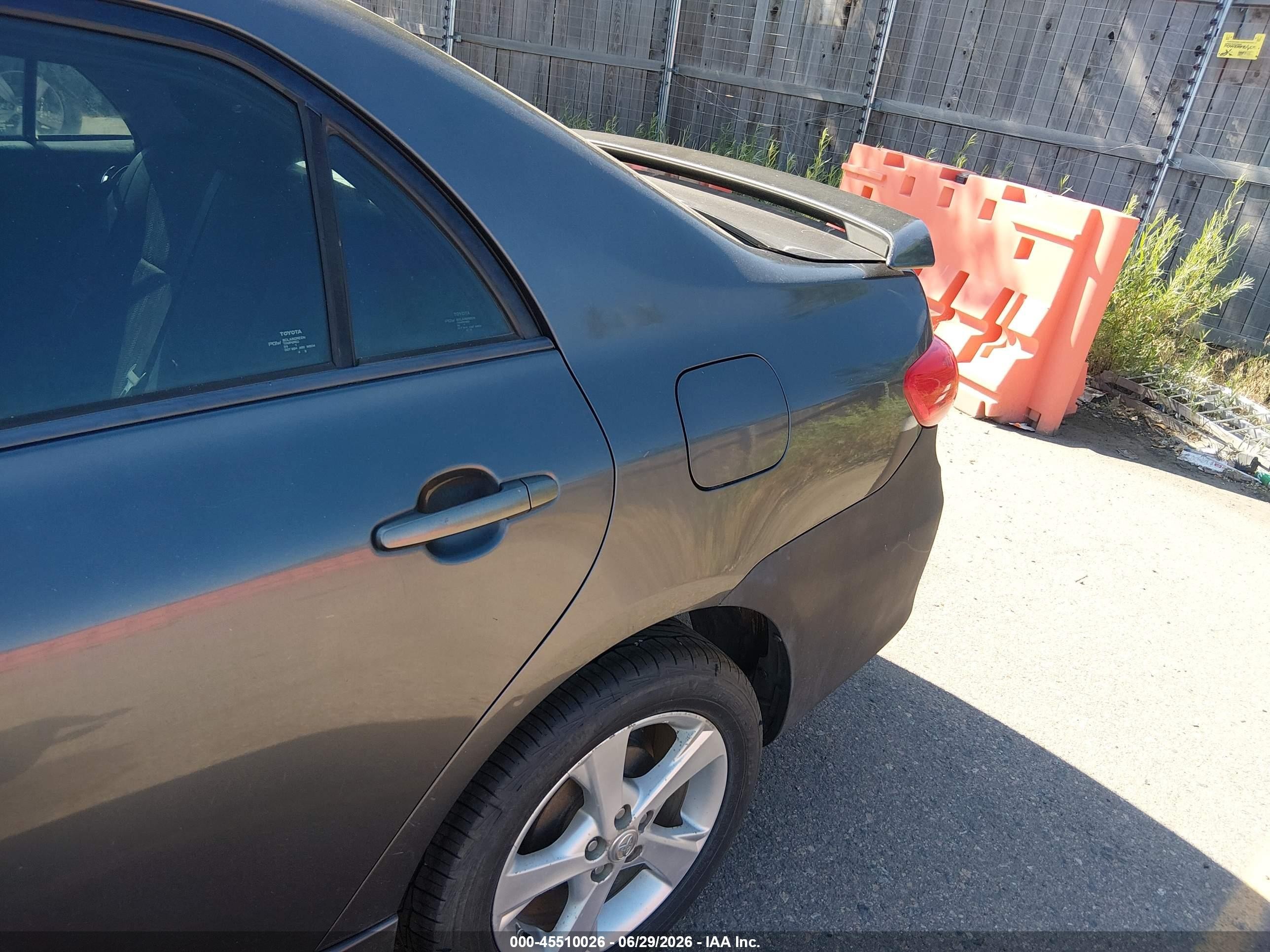 2012 Toyota Corolla S Gray vin: 2T1BU4EE1CC767388