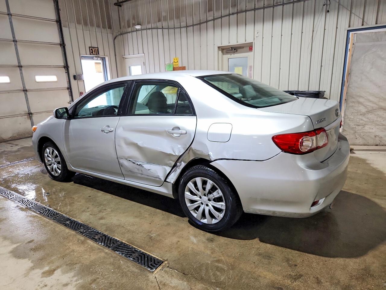 2012 Toyota Corolla Le Silver vin: 2T1BU4EE1CC776804