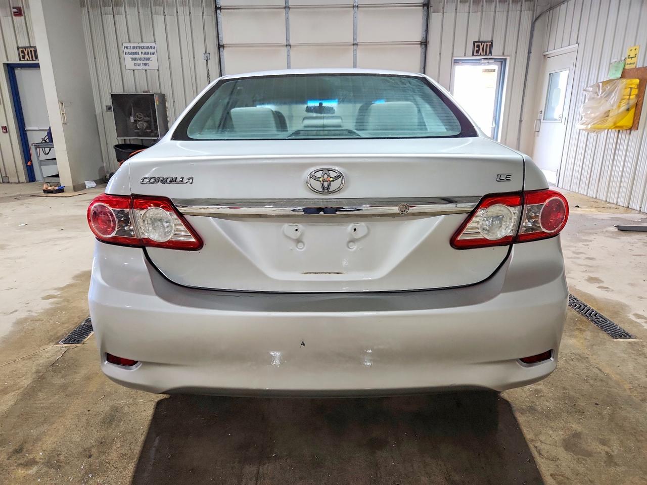 2012 Toyota Corolla Le Silver vin: 2T1BU4EE1CC776804