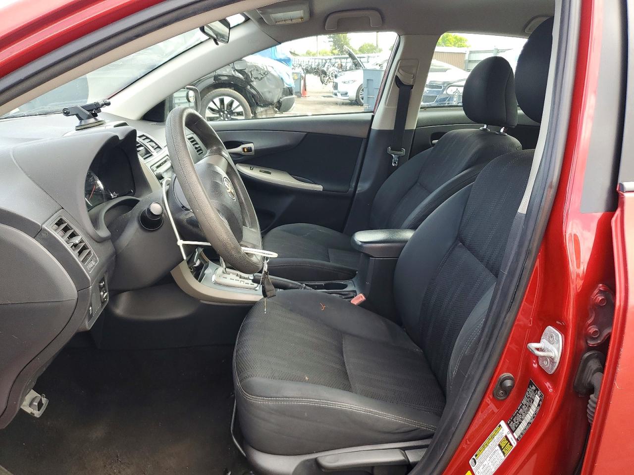2012 Toyota Corolla S Red vin: 2T1BU4EE1CC784398