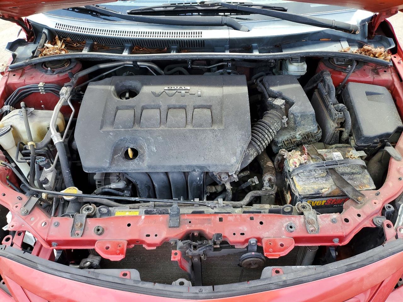 2012 Toyota Corolla S Red vin: 2T1BU4EE1CC784398