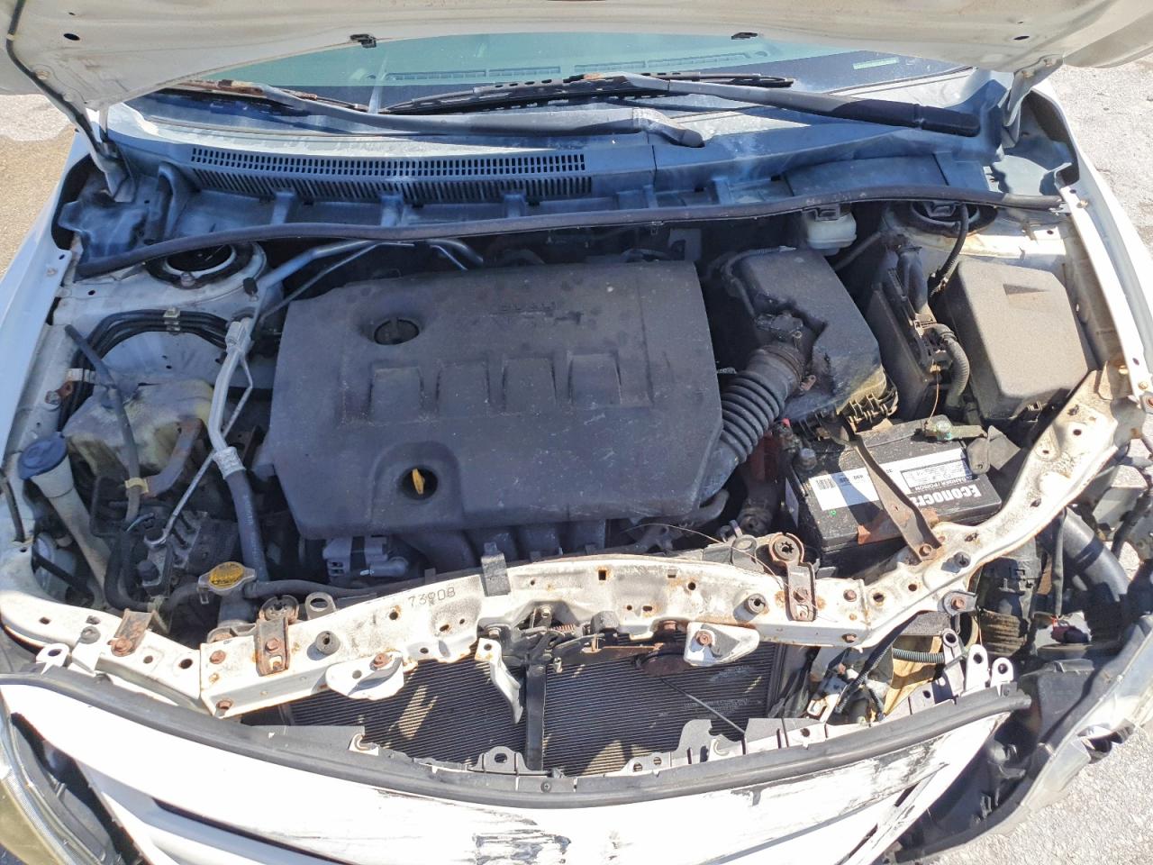 2012 Toyota Corolla S White vin: 2T1BU4EE1CC785003