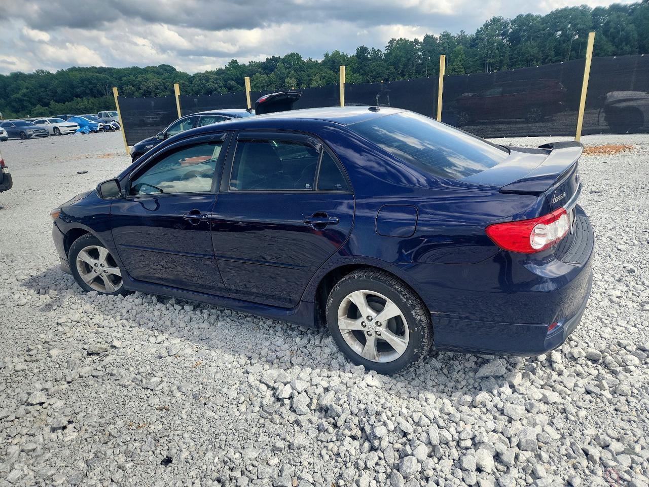 2012 Toyota Corolla S Blue vin: 2T1BU4EE1CC787057