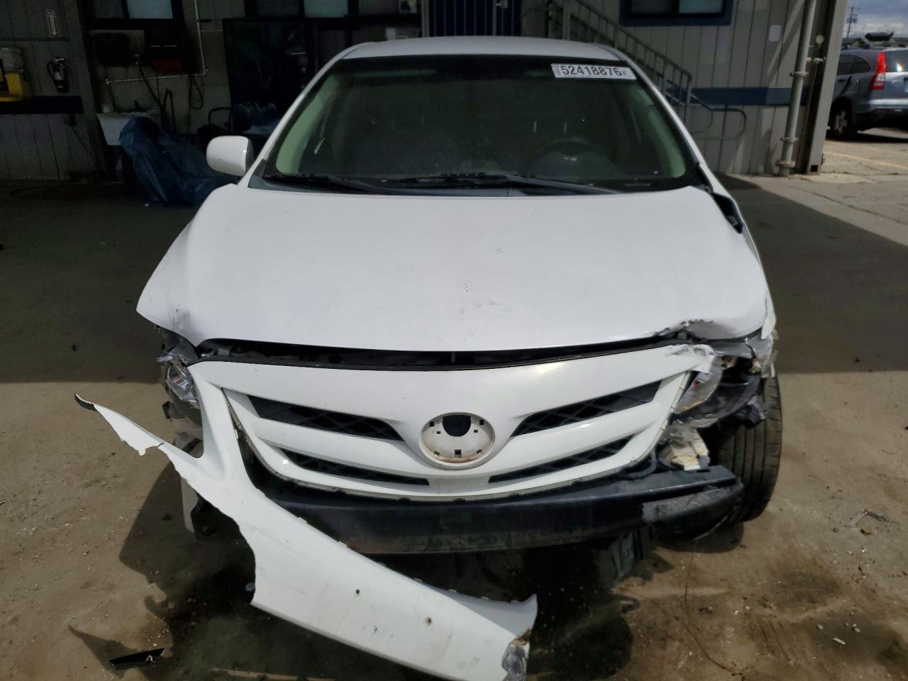 2012 Toyota Corolla Le White vin: 2T1BU4EE1CC792257