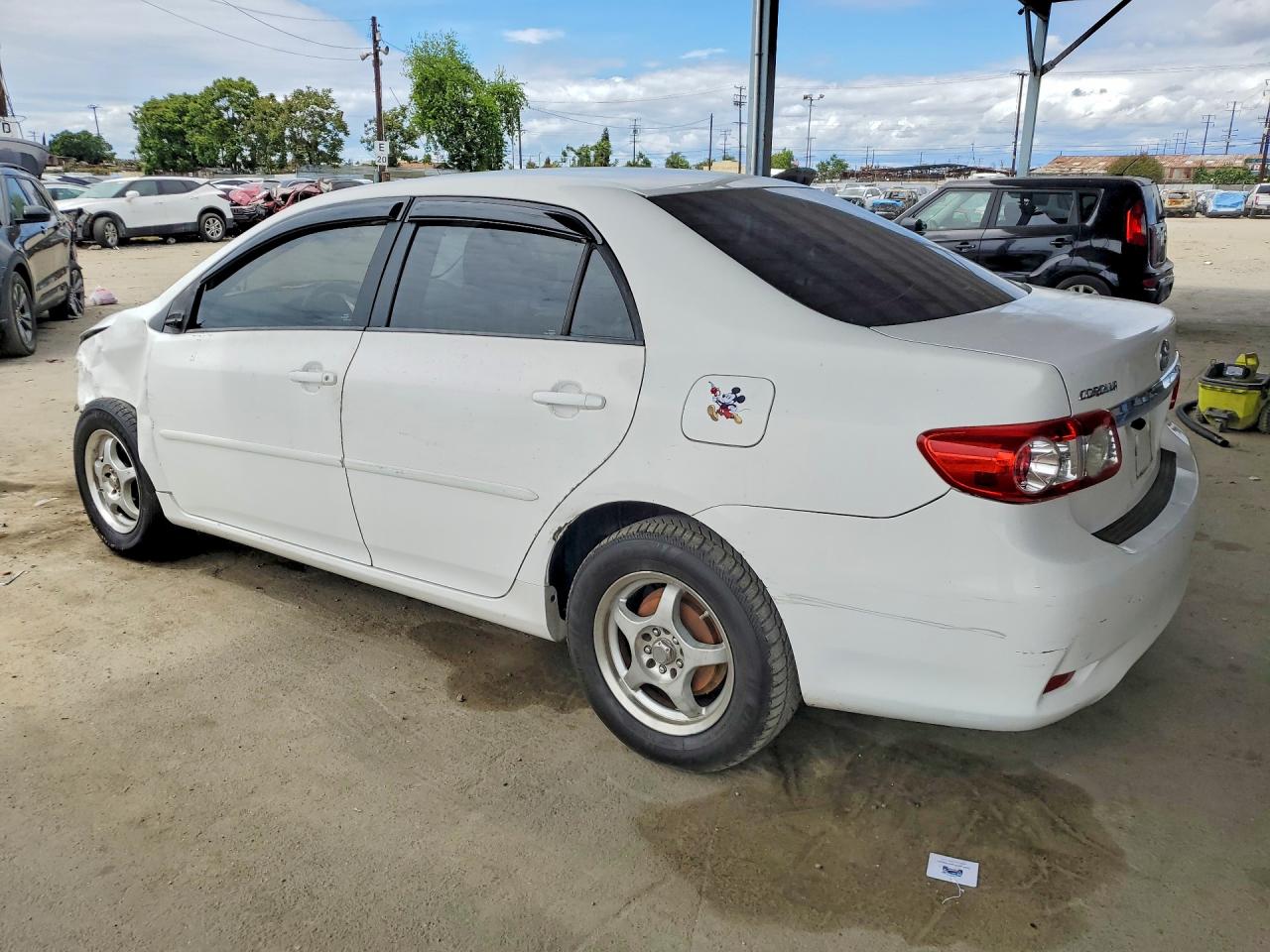 2012 Toyota Corolla Le White vin: 2T1BU4EE1CC792257