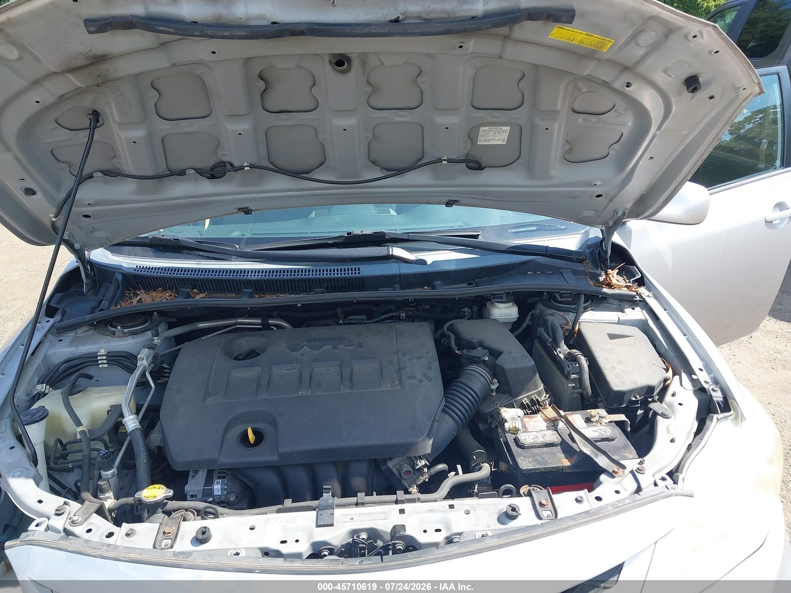 2012 Toyota Corolla Le Silver vin: 2T1BU4EE1CC796549