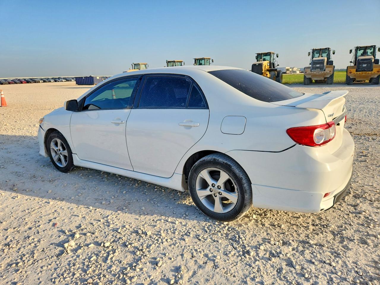2012 Toyota Corolla S White vin: 2T1BU4EE1CC796776