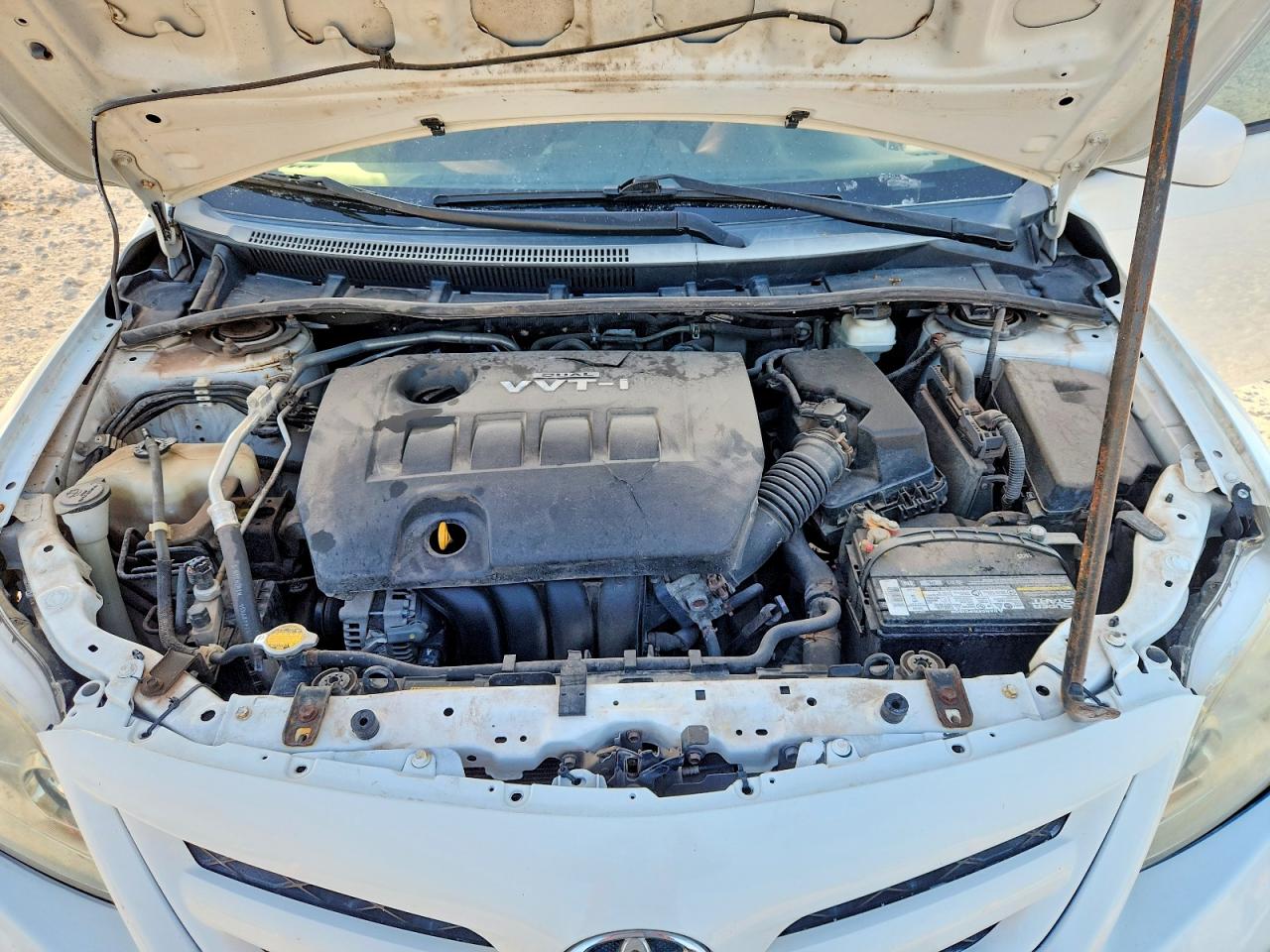 2012 Toyota Corolla S White vin: 2T1BU4EE1CC796776