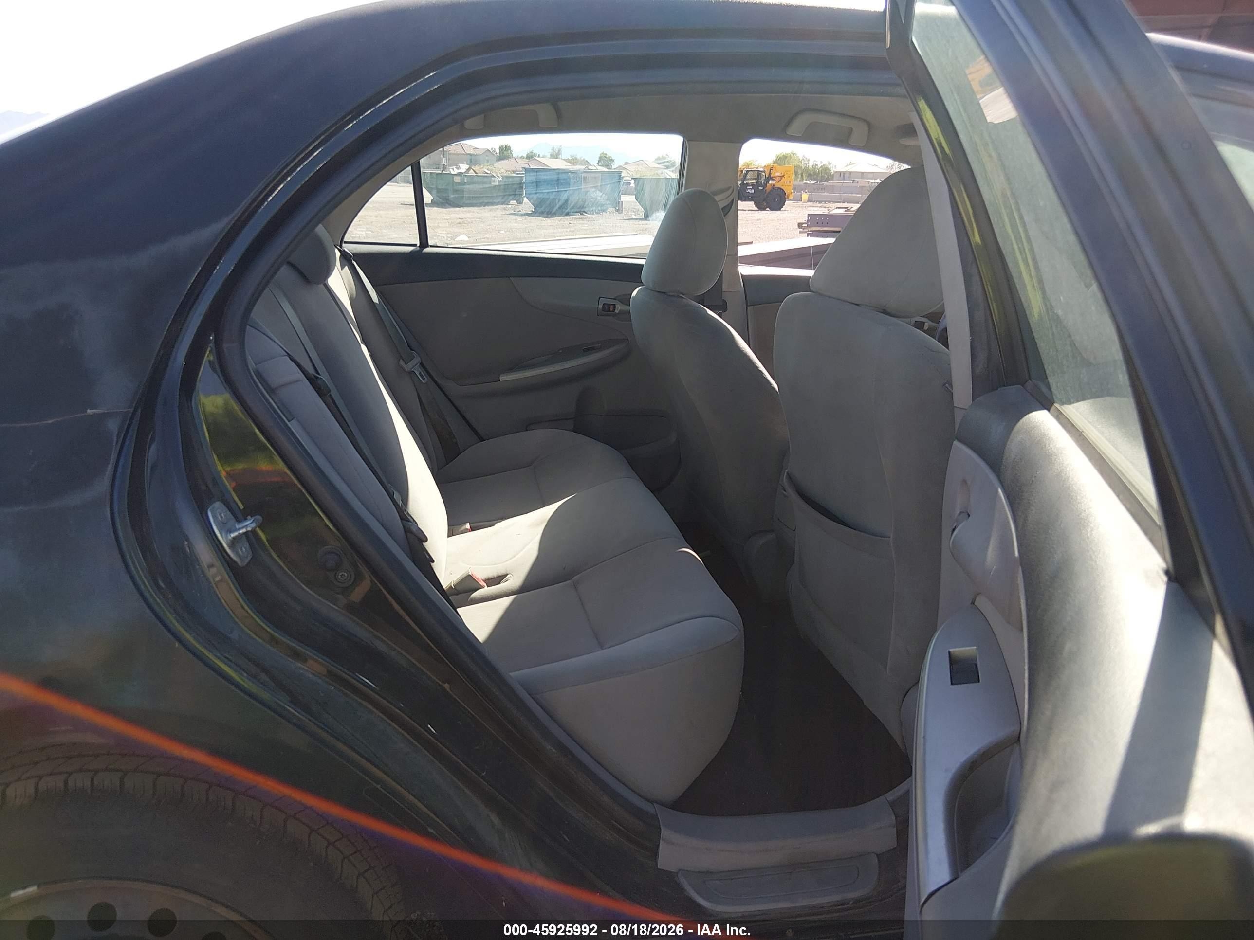 2012 Toyota Corolla Le Black vin: 2T1BU4EE1CC813253