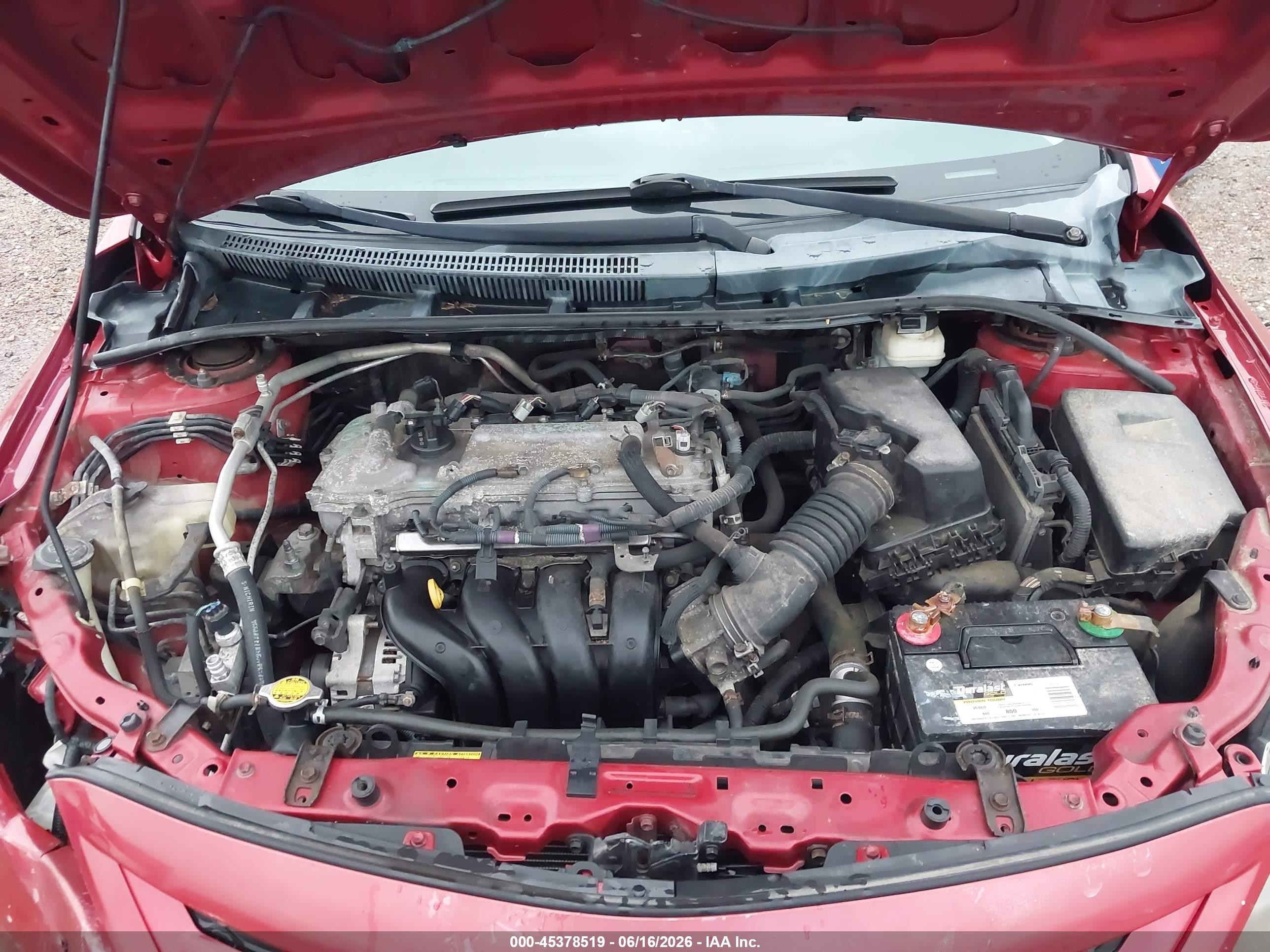 2012 Toyota Corolla S Red vin: 2T1BU4EE1CC813530