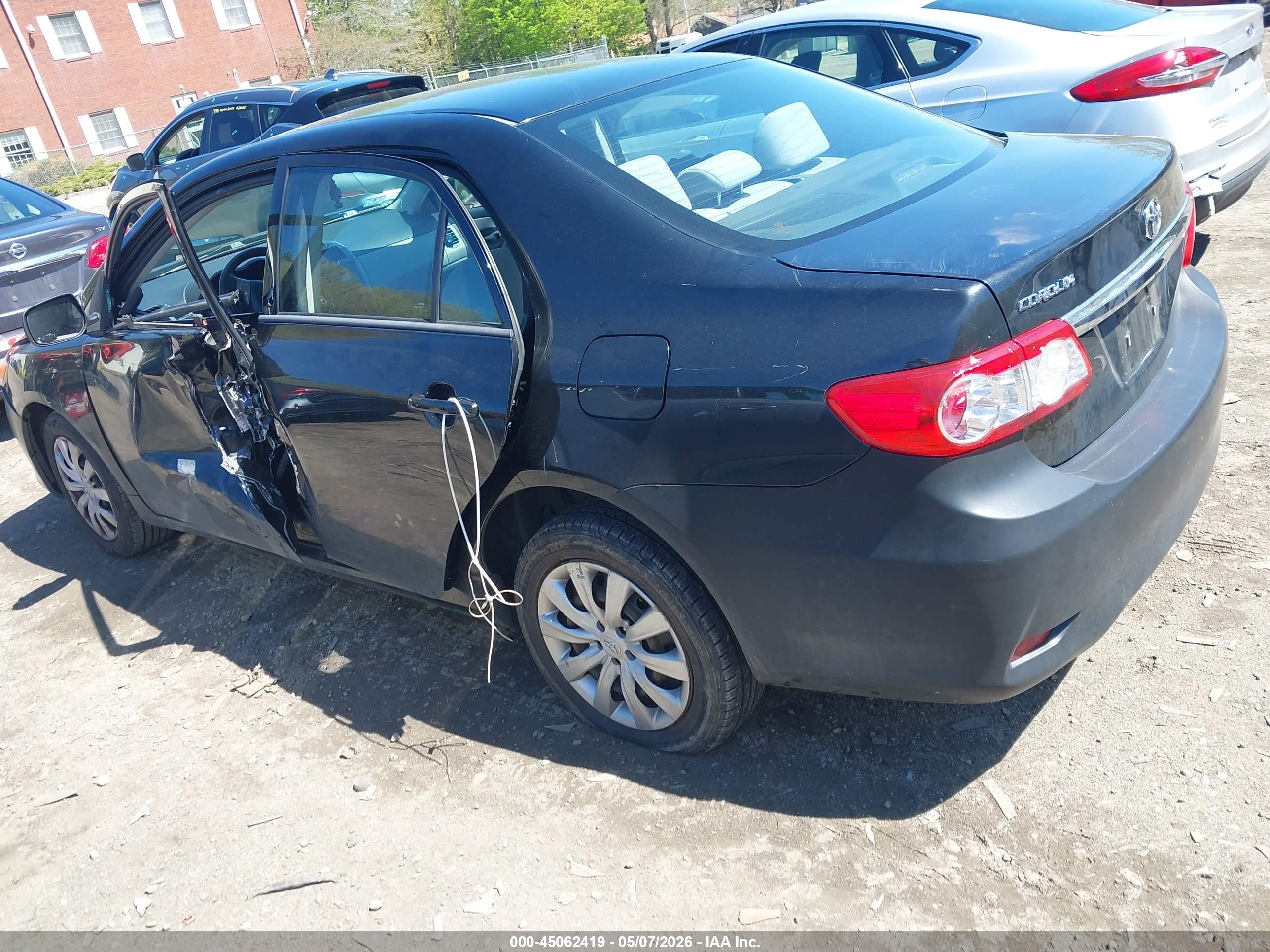 2012 Toyota Corolla Le Black vin: 2T1BU4EE1CC834135