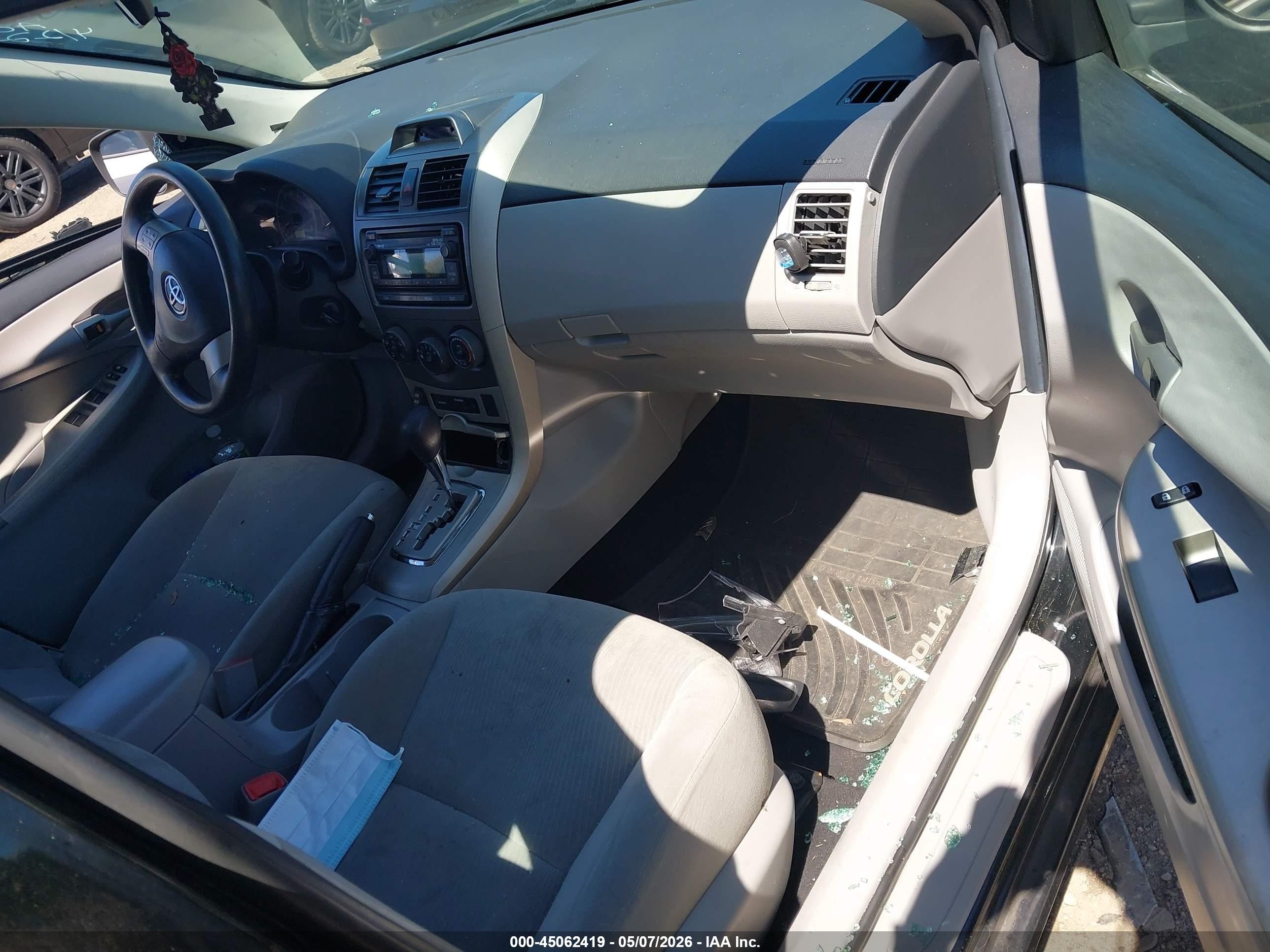 2012 Toyota Corolla Le Black vin: 2T1BU4EE1CC834135
