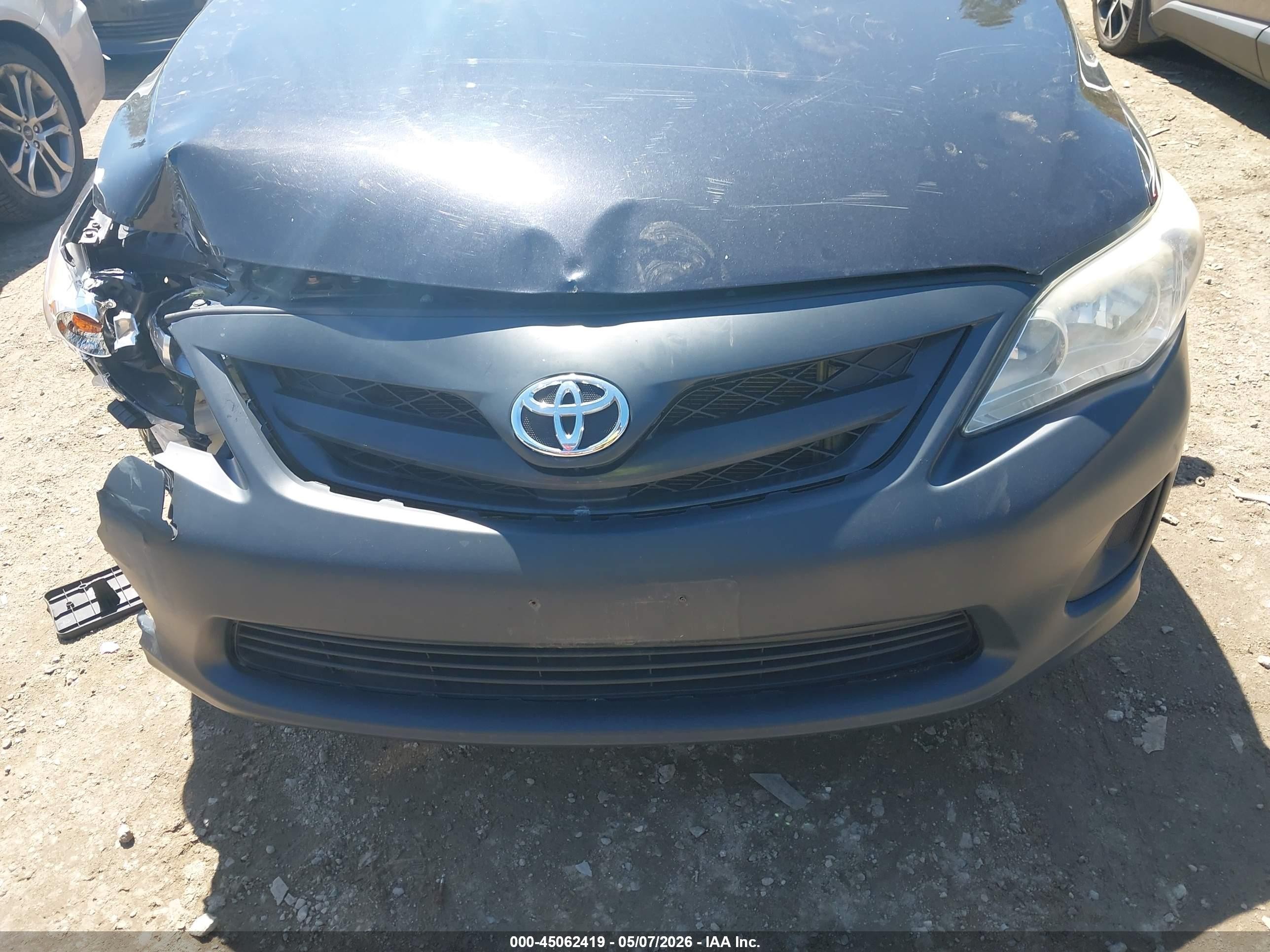 2012 Toyota Corolla Le Black vin: 2T1BU4EE1CC834135