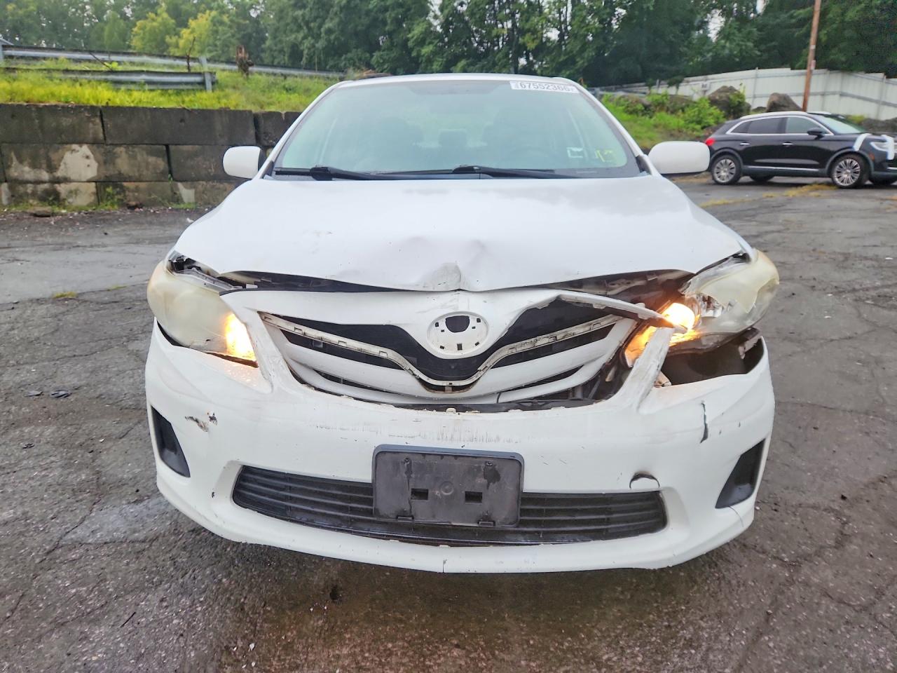 2012 Toyota Corolla Le White vin: 2T1BU4EE1CC847578