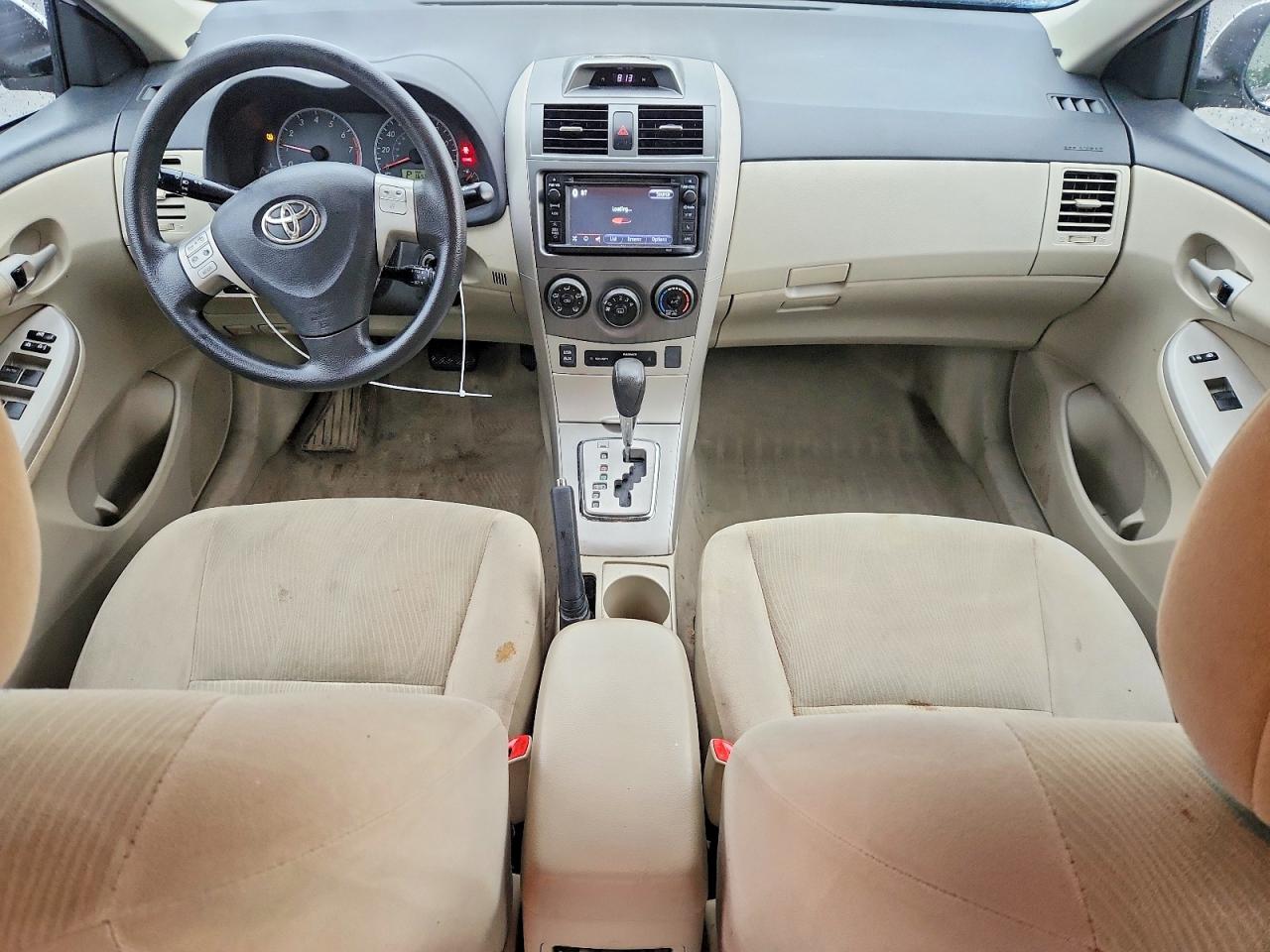 2012 Toyota Corolla Le White vin: 2T1BU4EE1CC847578