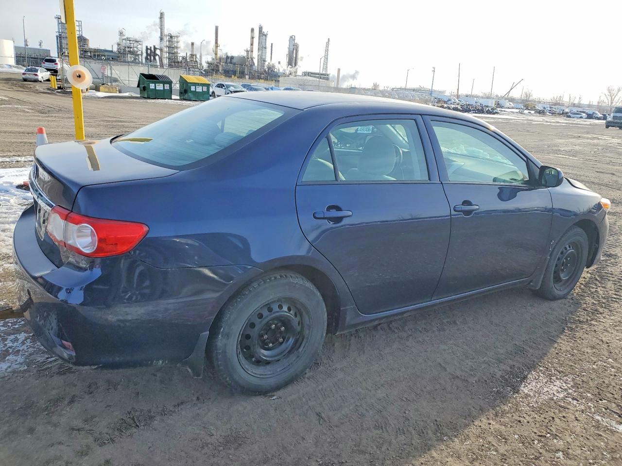 2012 Toyota Corolla L Синий vin: 2T1BU4EE1CC853901
