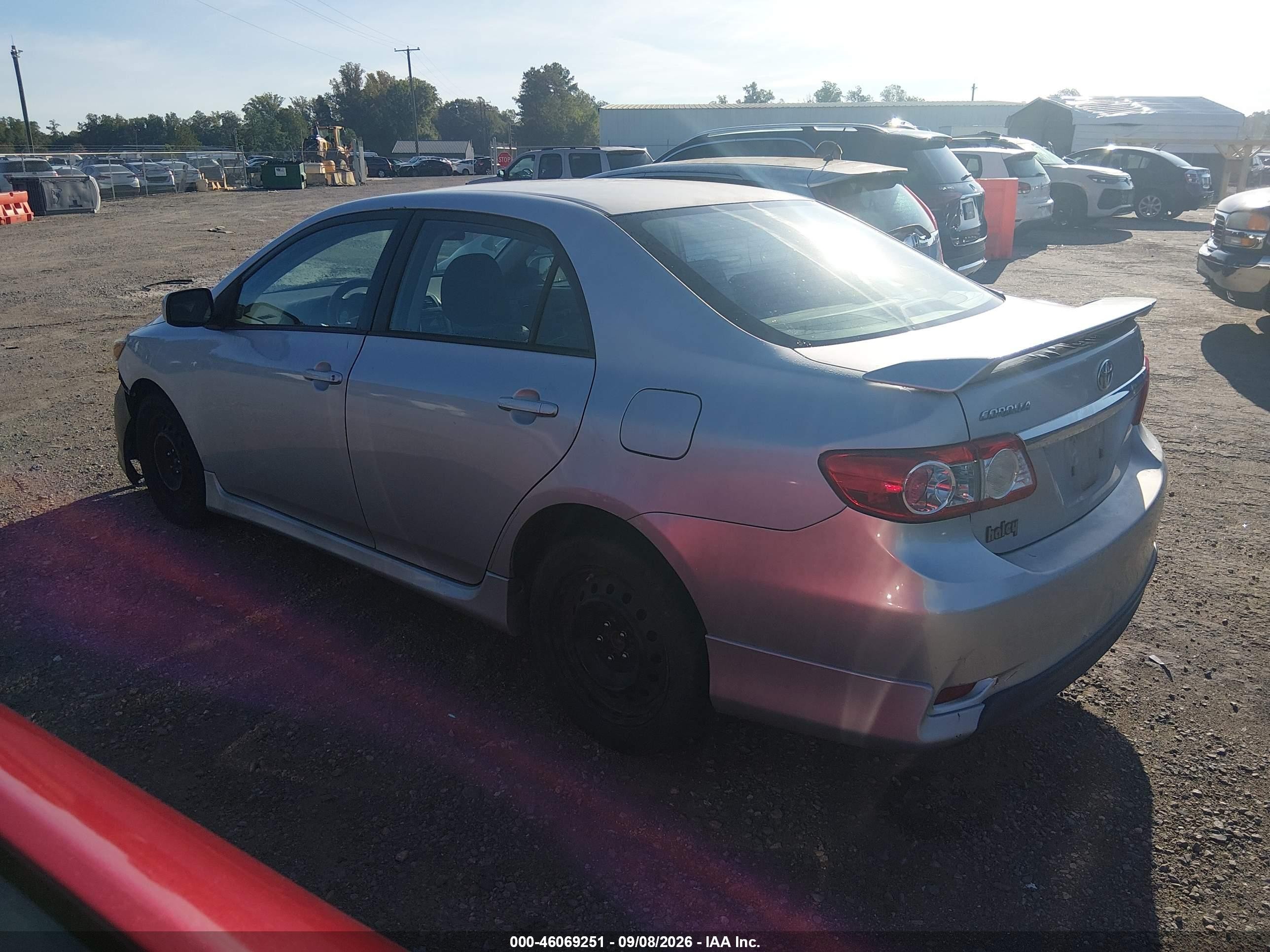 2012 Toyota Corolla S Серебряный vin: 2T1BU4EE1CC854675