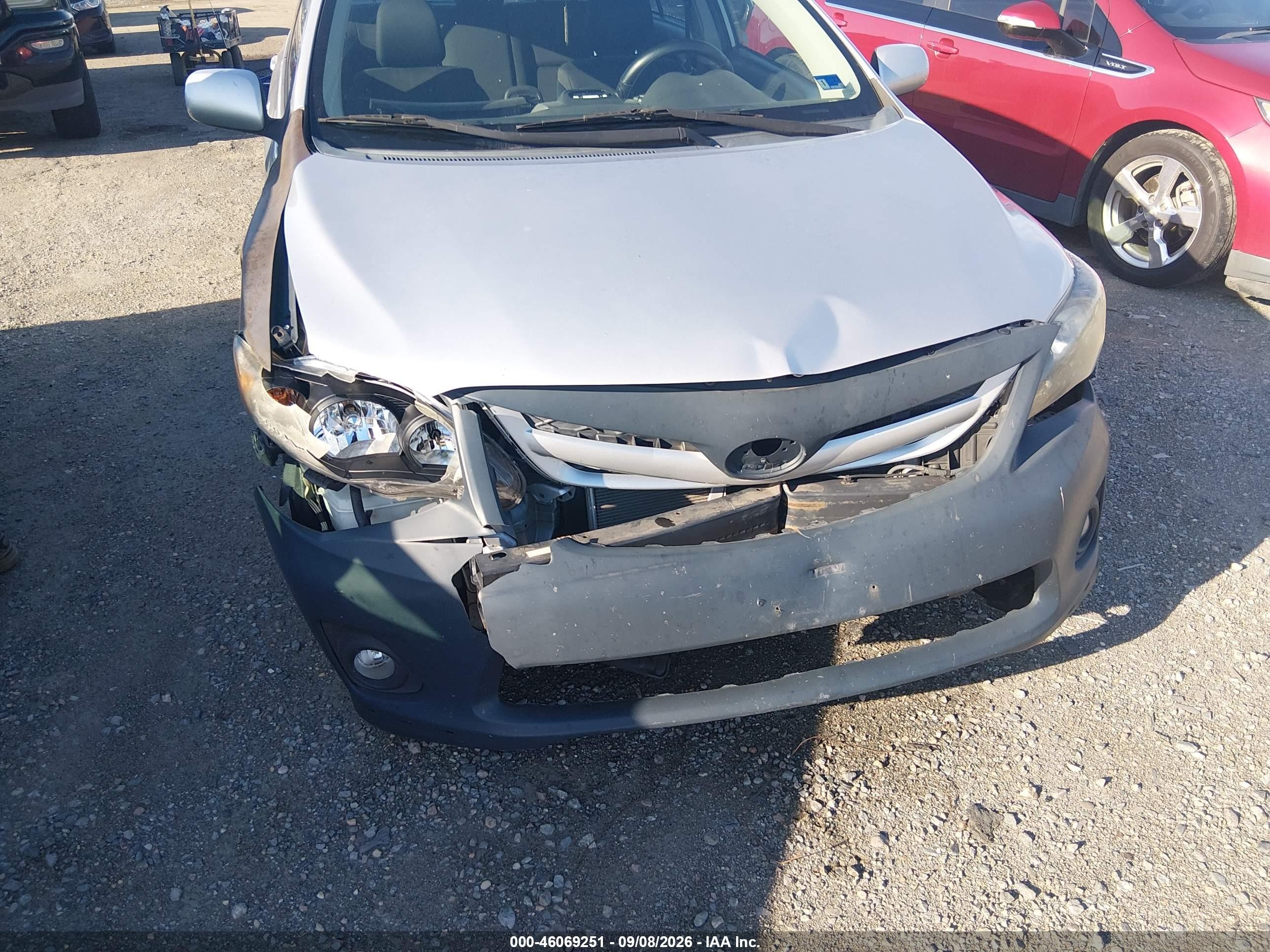 2012 Toyota Corolla S Серебряный vin: 2T1BU4EE1CC854675